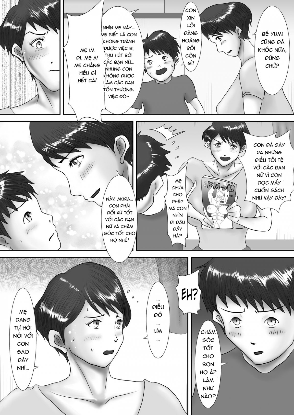 Đọc truyện hentai Hồ sơ huấn luyện bà mẹ thảm hại Chap 1