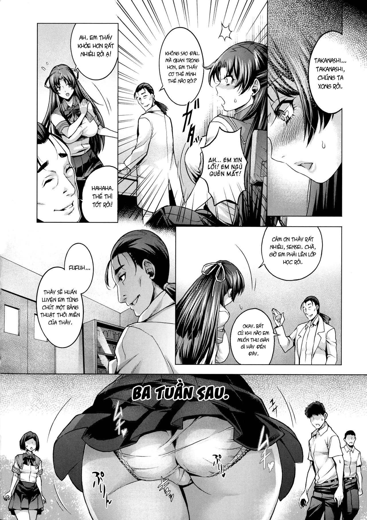 Đọc truyện hentai Thôi miên hội trưởng hội học sinh - Oneshot