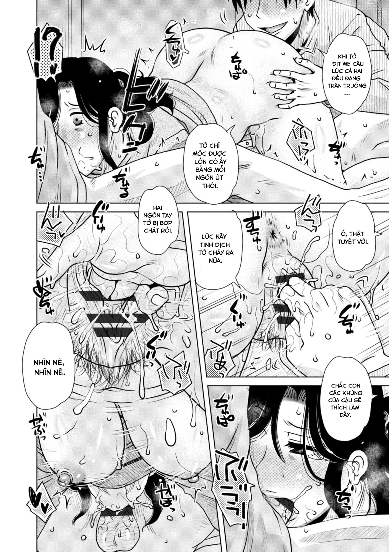 Đọc truyện hentai A... Sugoi Mama no Naka - Great!! Mom's Vagina - Chap 3