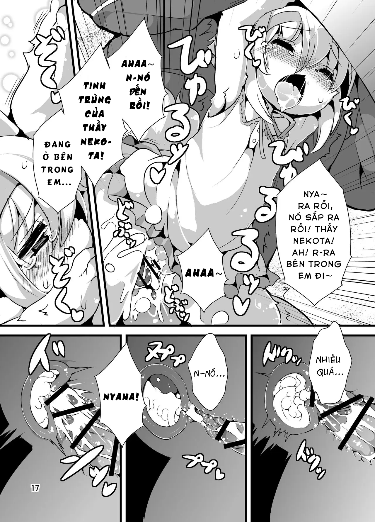 Đọc truyện hentai Một cuốn sách trong đó một con thú mang cặp sách yêu cầu Senei dạy cậu bài tập về nhà. - Phần 2