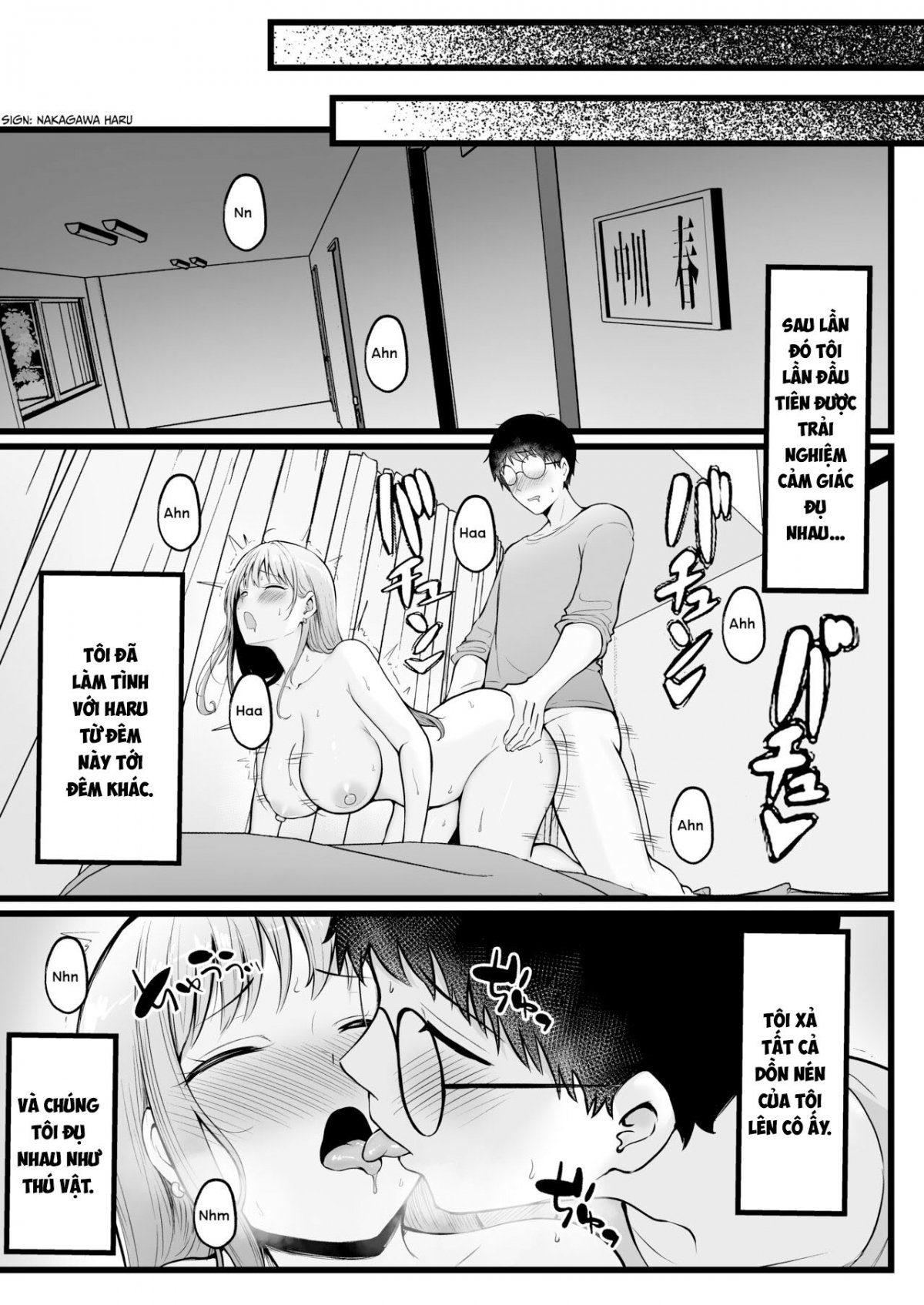 Đọc truyện hentai Joshiryou Kanrinin no Boku wa Gal Ryousei ni Furimawasarete masu - Haru 1