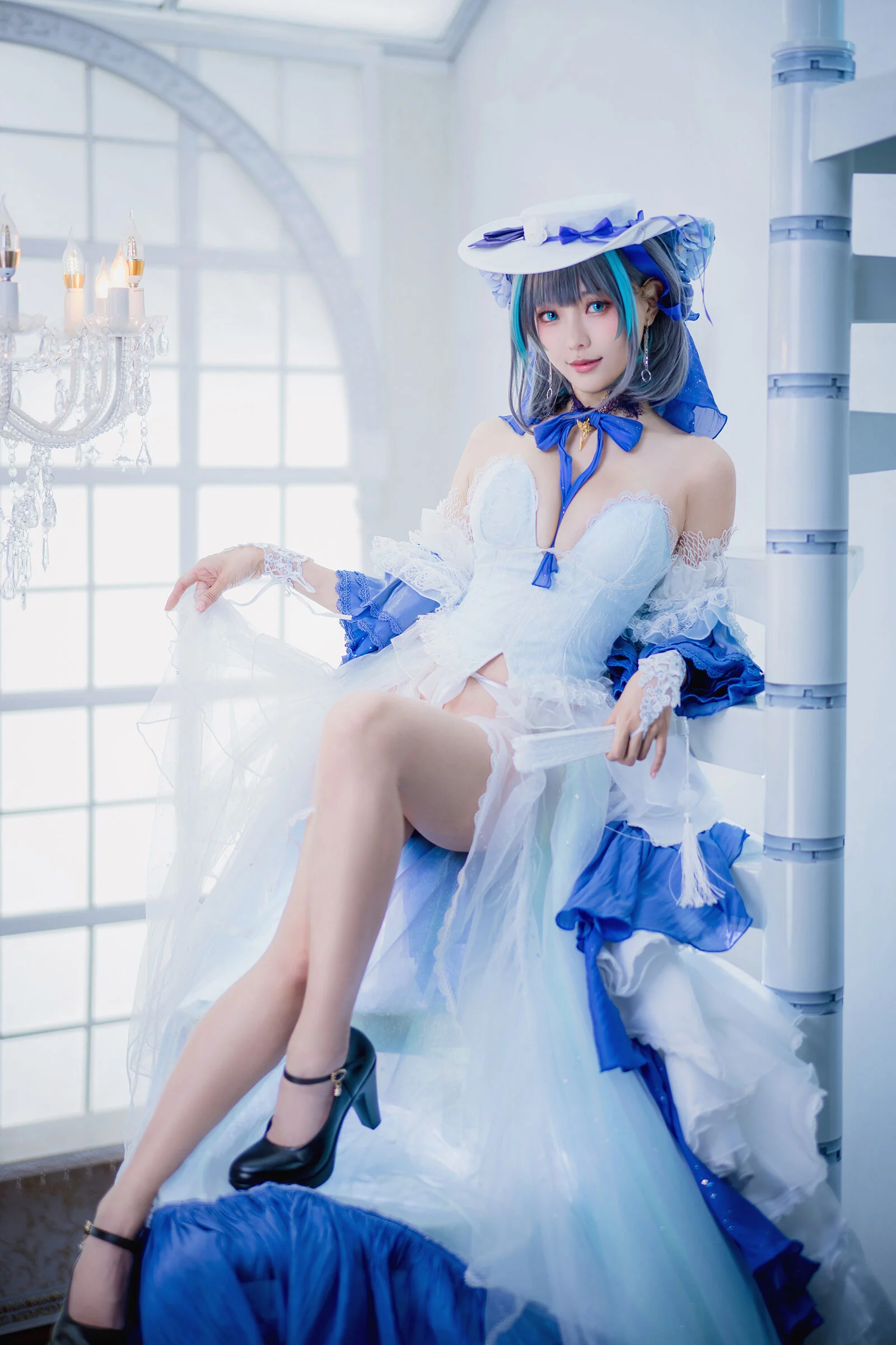Đọc truyện hentai Tuyển tập Albums siêu phẩm Cosplay - Chap 365 - ely - cheshire dress