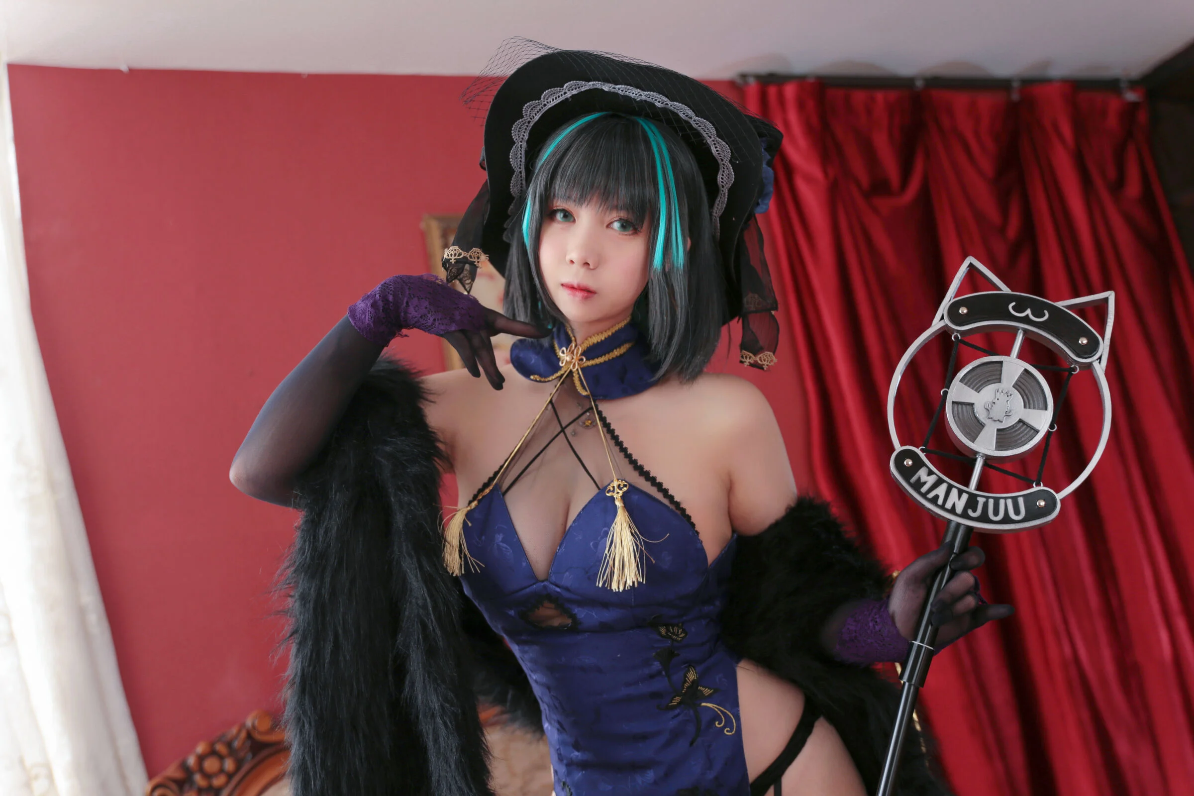 Đọc truyện hentai Tuyển tập Albums siêu phẩm Cosplay - Chap 569 - Meroko_Mei Tong - Cheshire Cheongsam