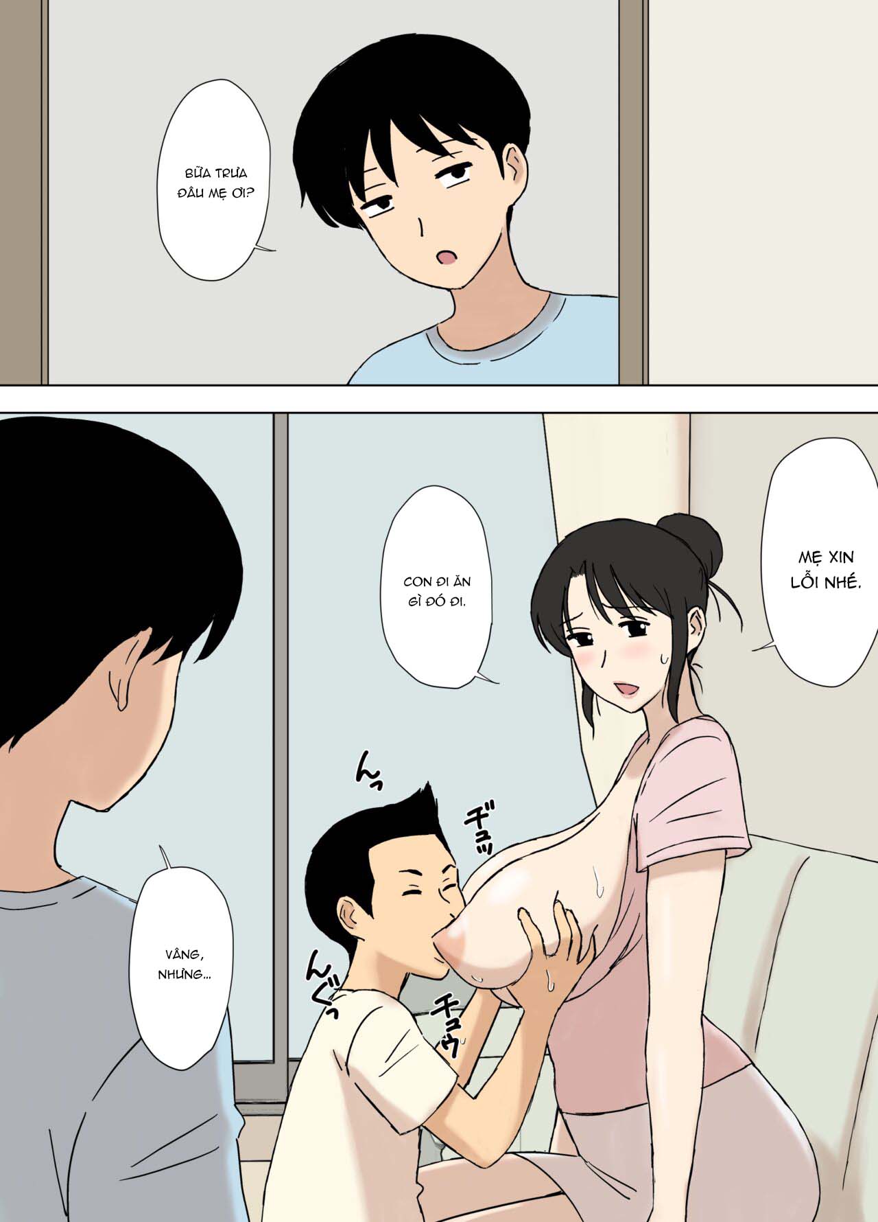 Đọc truyện hentai Mẹ là người mẹ ngoan ngoãn của Gaku-kun - Oneshot