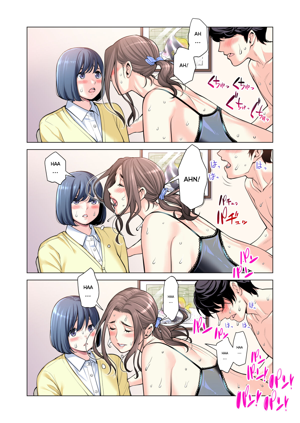 Đọc truyện hentai Jichikai no Hitozuma wa Totemo H deshita Chap 3