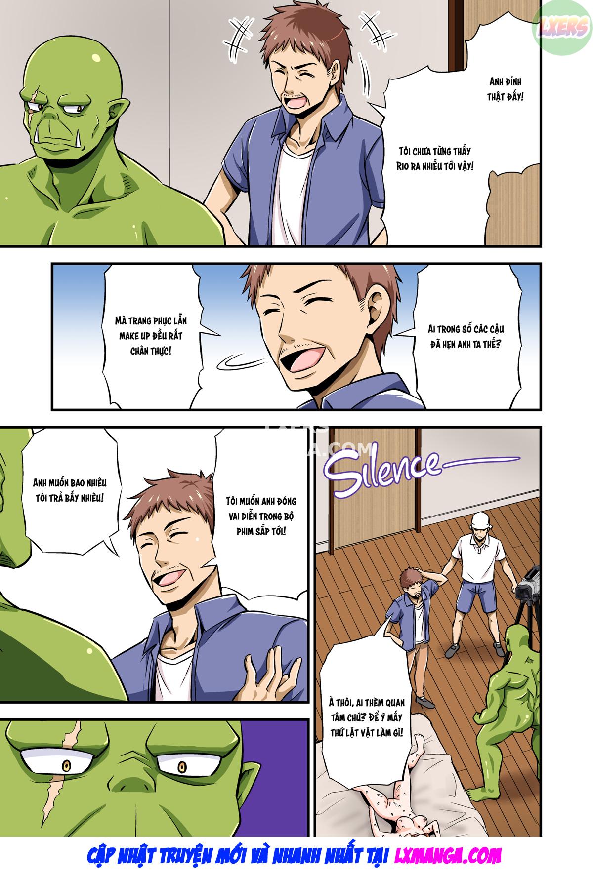 Đọc truyện hentai Khi một con Orc bố có sức chịu đựng được tái sinh ở một thế giới khác và trở thành một diễn viên khiêu dâm nam - Oneshot