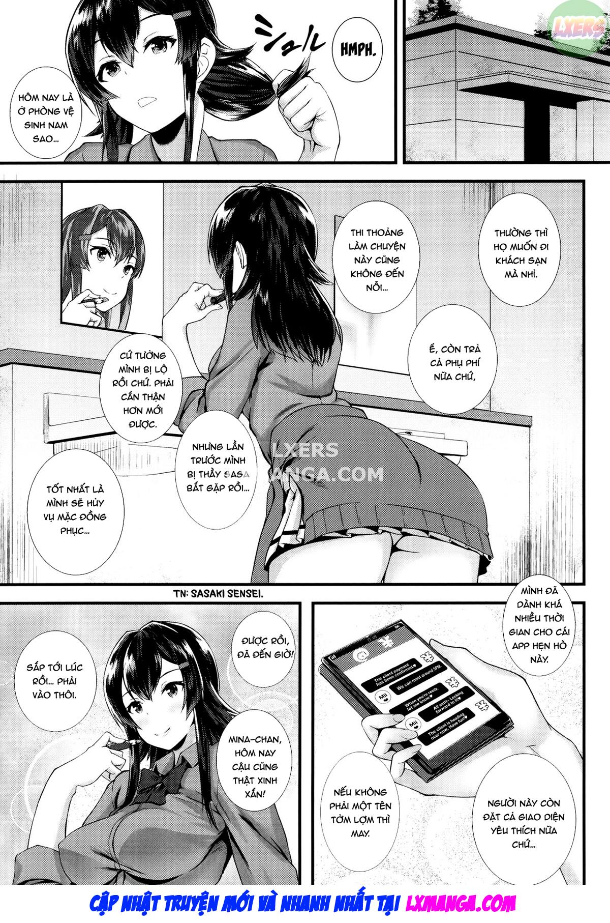 Đọc truyện hentai JK hậu môn Chap 7