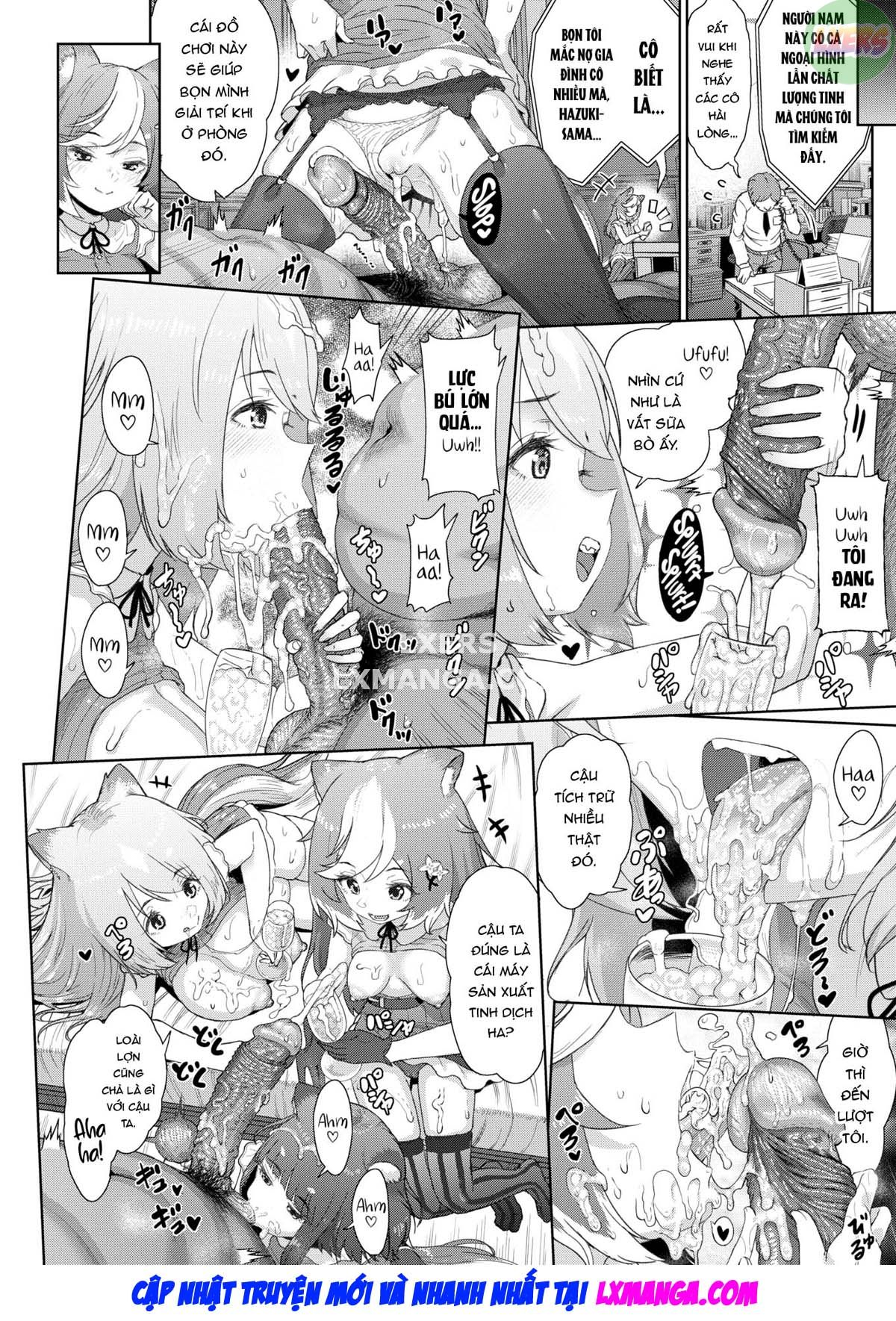 Đọc truyện hentai Đồ chơi tình dục của các cô gái tai thú - Oneshot