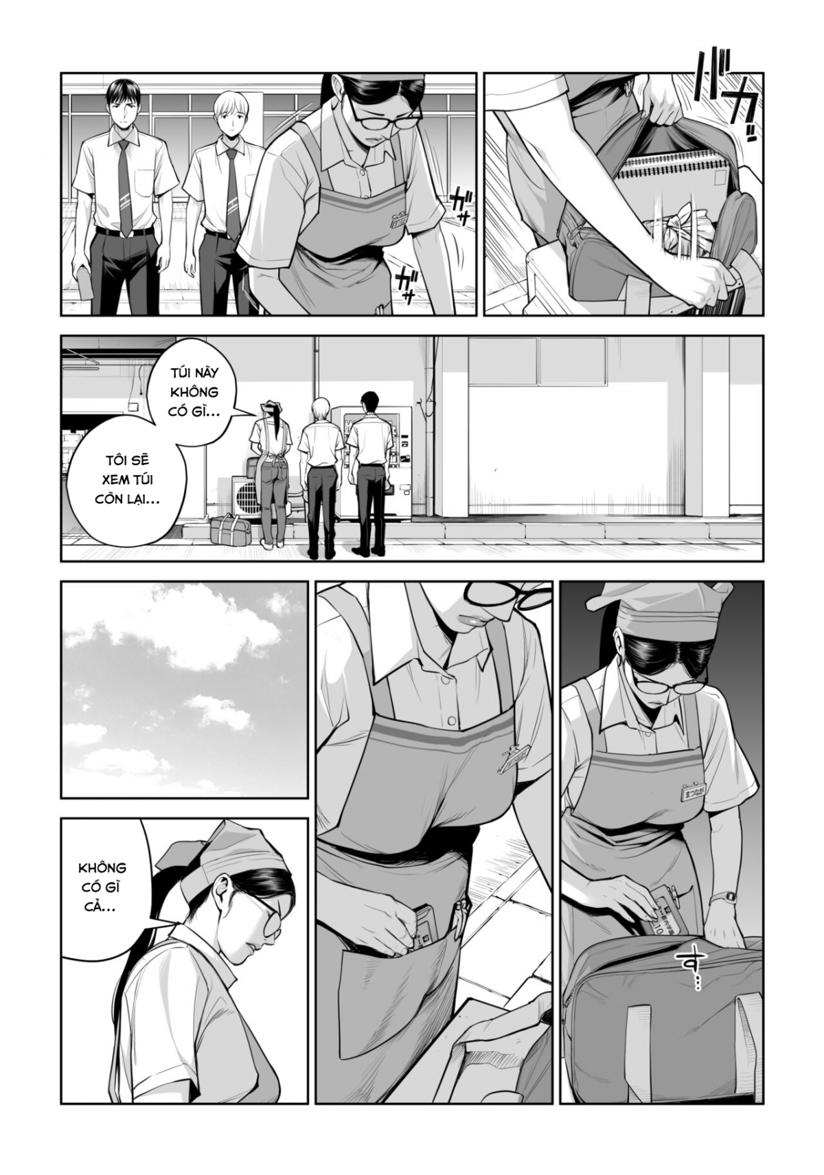 Đọc truyện hentai Kurokami Onna no Fudeoroshi ~Himitsu no Heya de Nakadashi Sasete Ageru wa~ - Oneshot