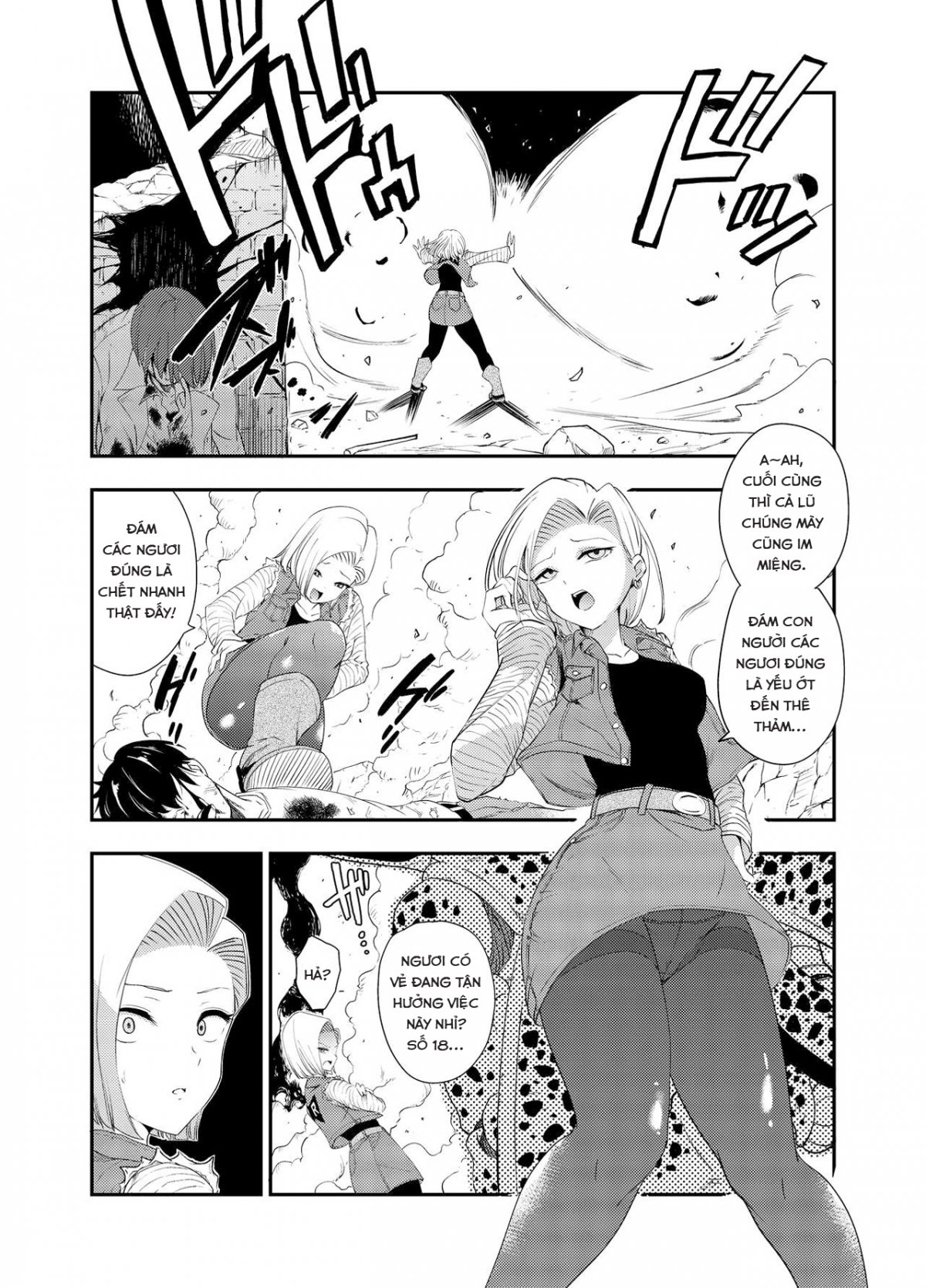 Đọc truyện hentai Cell no Esa ~Mirai Hen~  Cell's Feed Future Arc (Dragon Ball Z) - Oneshot