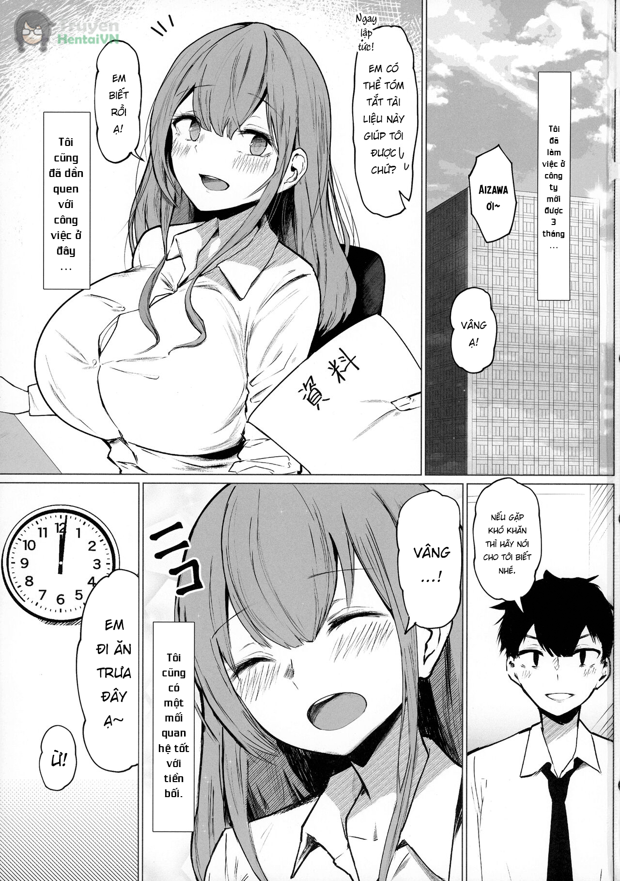 Đọc truyện hentai Senpai Milk ga Tomarimasen - Oneshot