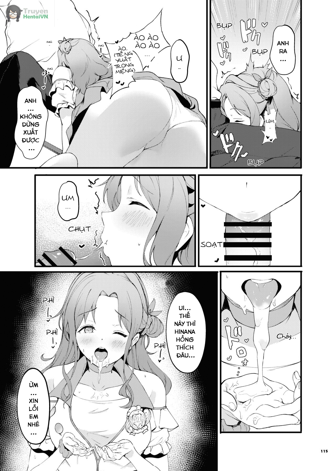 Đọc truyện hentai ShinyM@S Icha Love Ero Goudou SWEET COLORS (THE iDOLM@STER: Shiny Colors) [Digital] - Oneshot