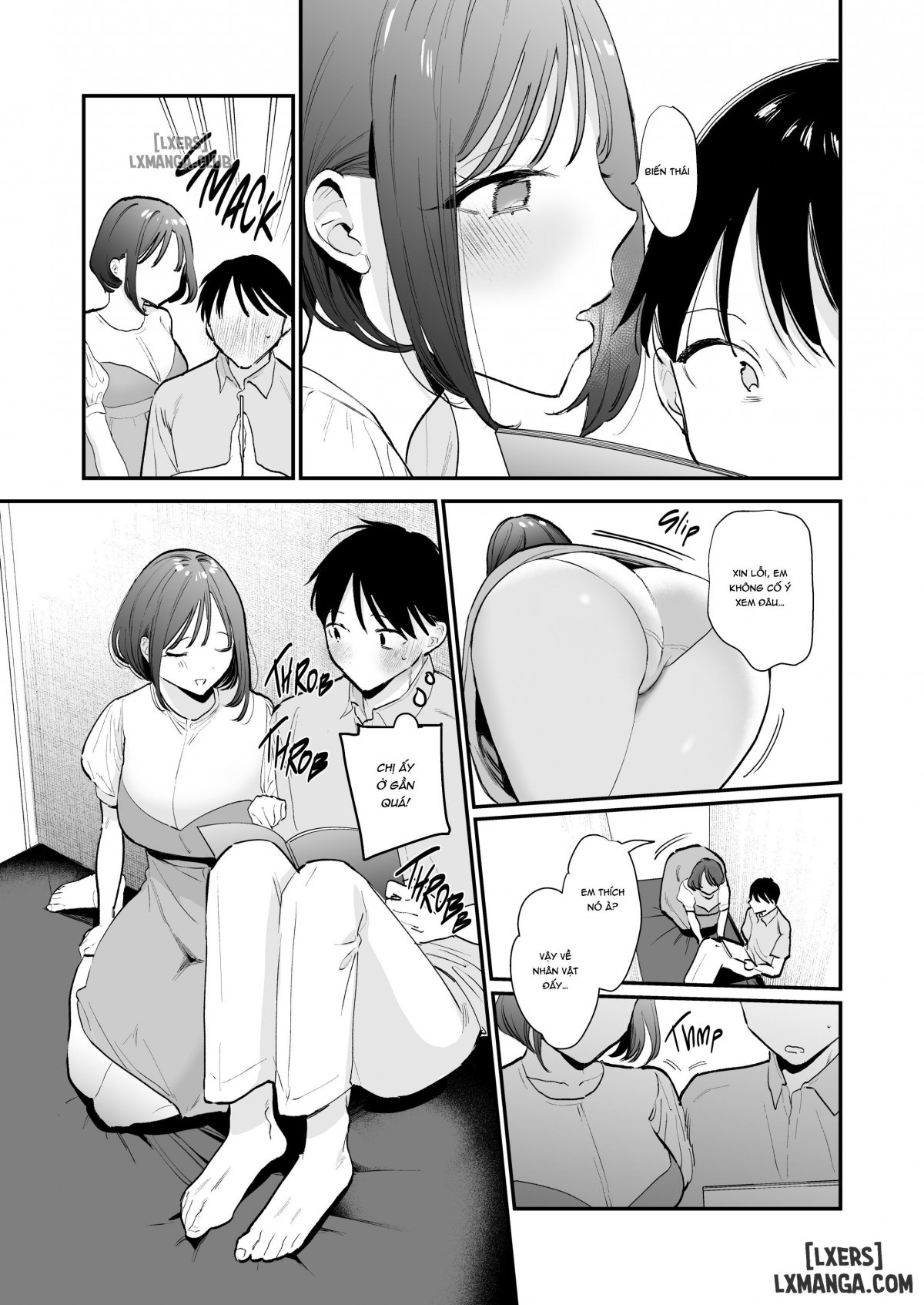 Đọc truyện hentai Kyonyuu Otaku Joshi to NeCafe de Off-Pako - Oneshot