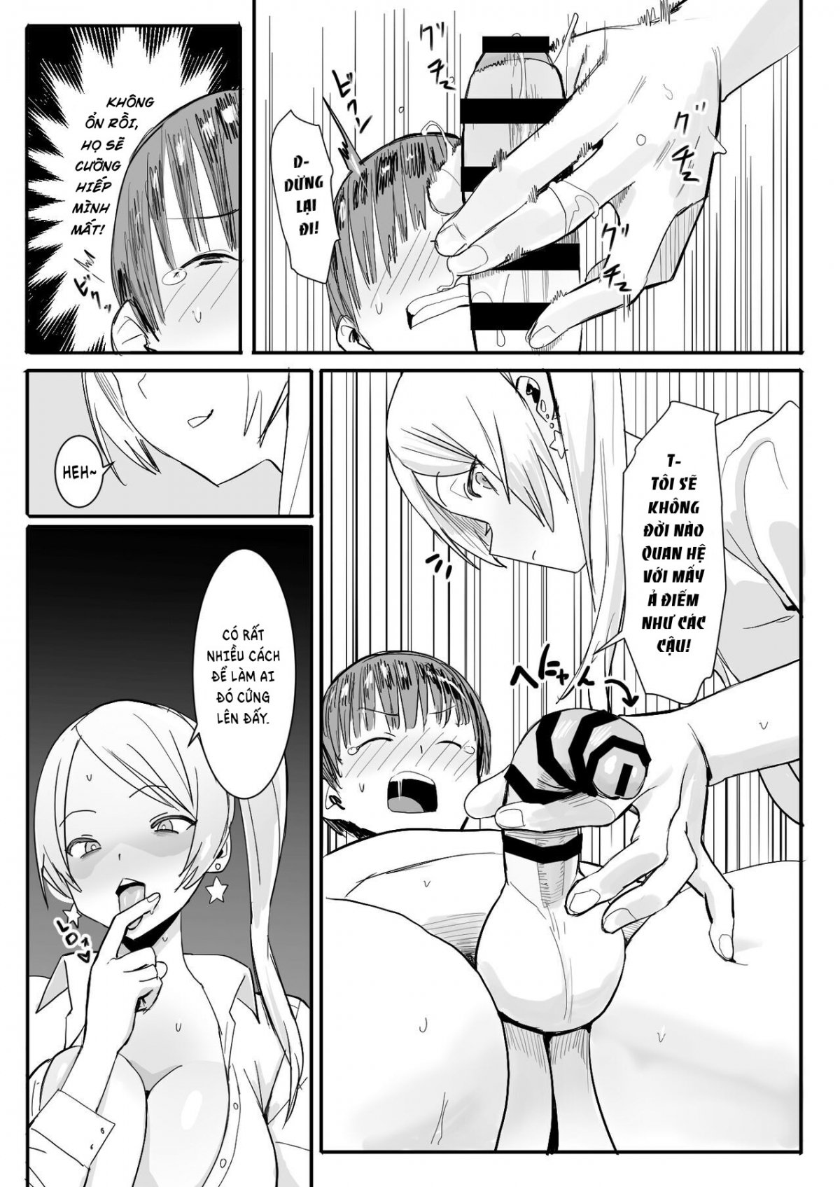 Đọc truyện hentai Bị bắt cóc và cưỡng hiếp ở một thế giới nơi con gái là những kẻ săn mồi - 1 Bắn