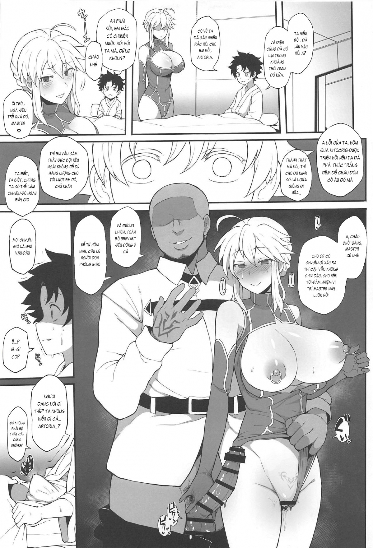 Đọc truyện hentai FGO Yaminabe Goudou - Artoria pendragon