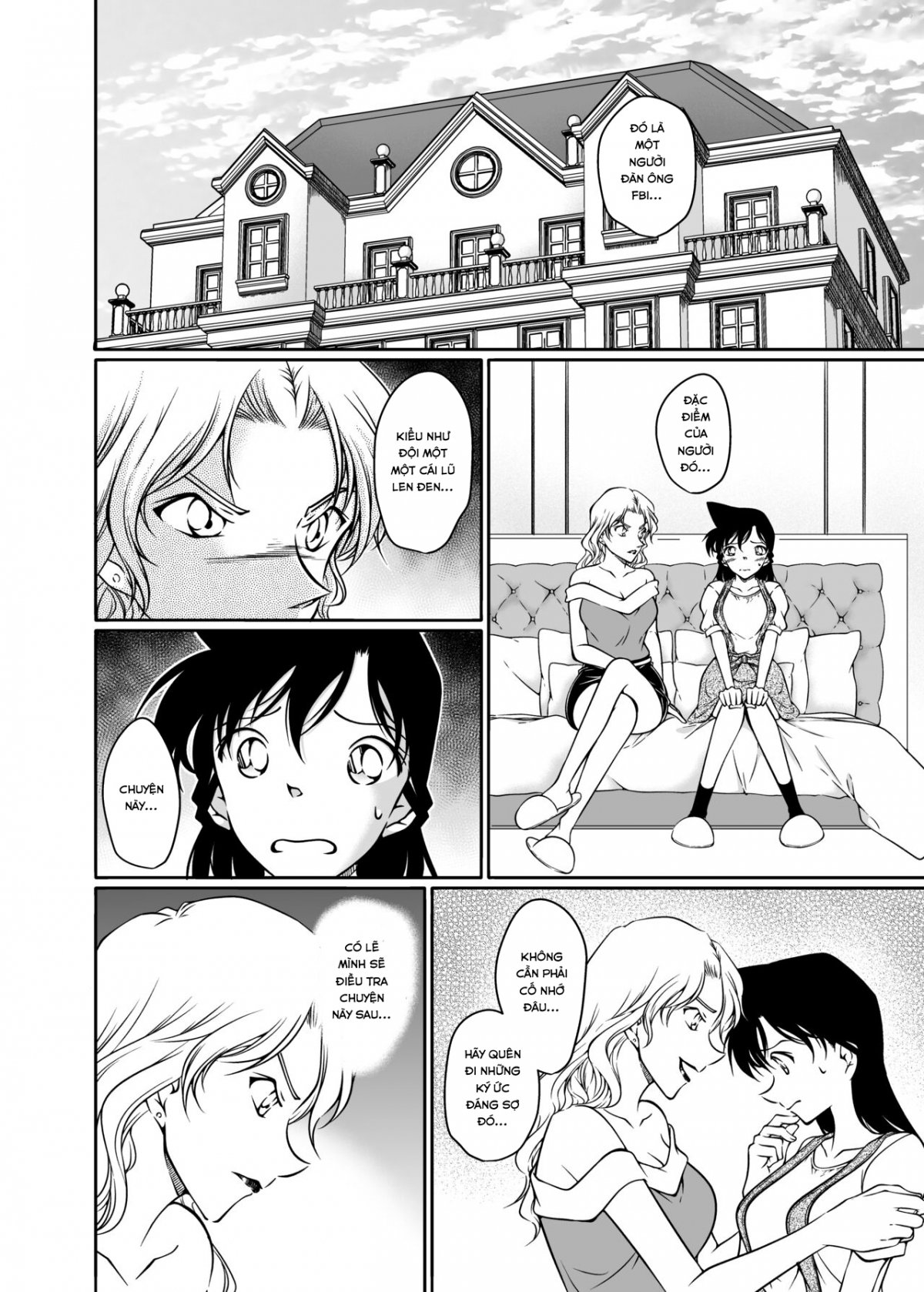 Đọc truyện hentai Kaiketsu Houhou wa Karada ni Oshiete Ageru (Detective Conan) - Oneshot