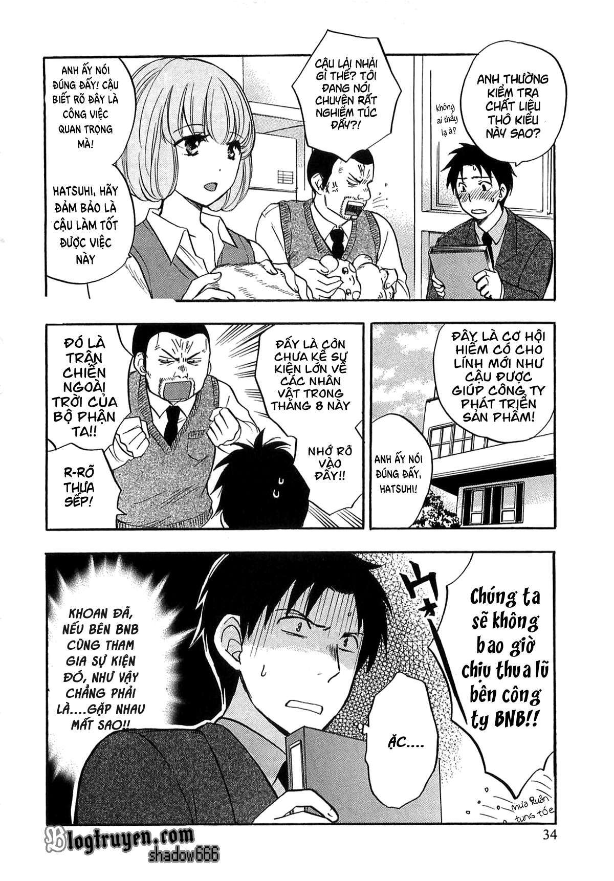 Đọc truyện hentai Công việc của tôi là yêu - Chap 10