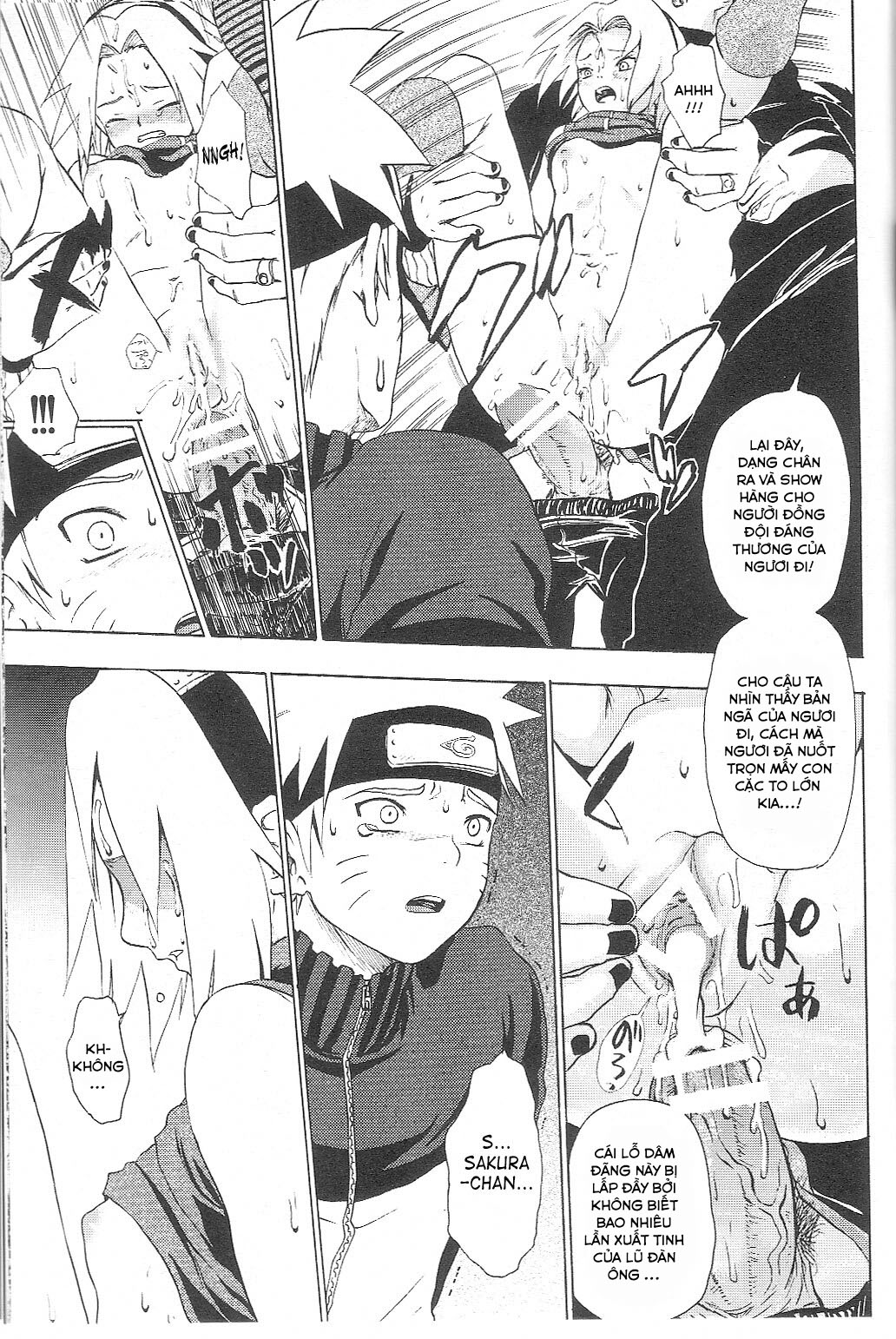 Đọc truyện hentai Naruto đứng nhìn cô bạn bị hiếp Oneshot
