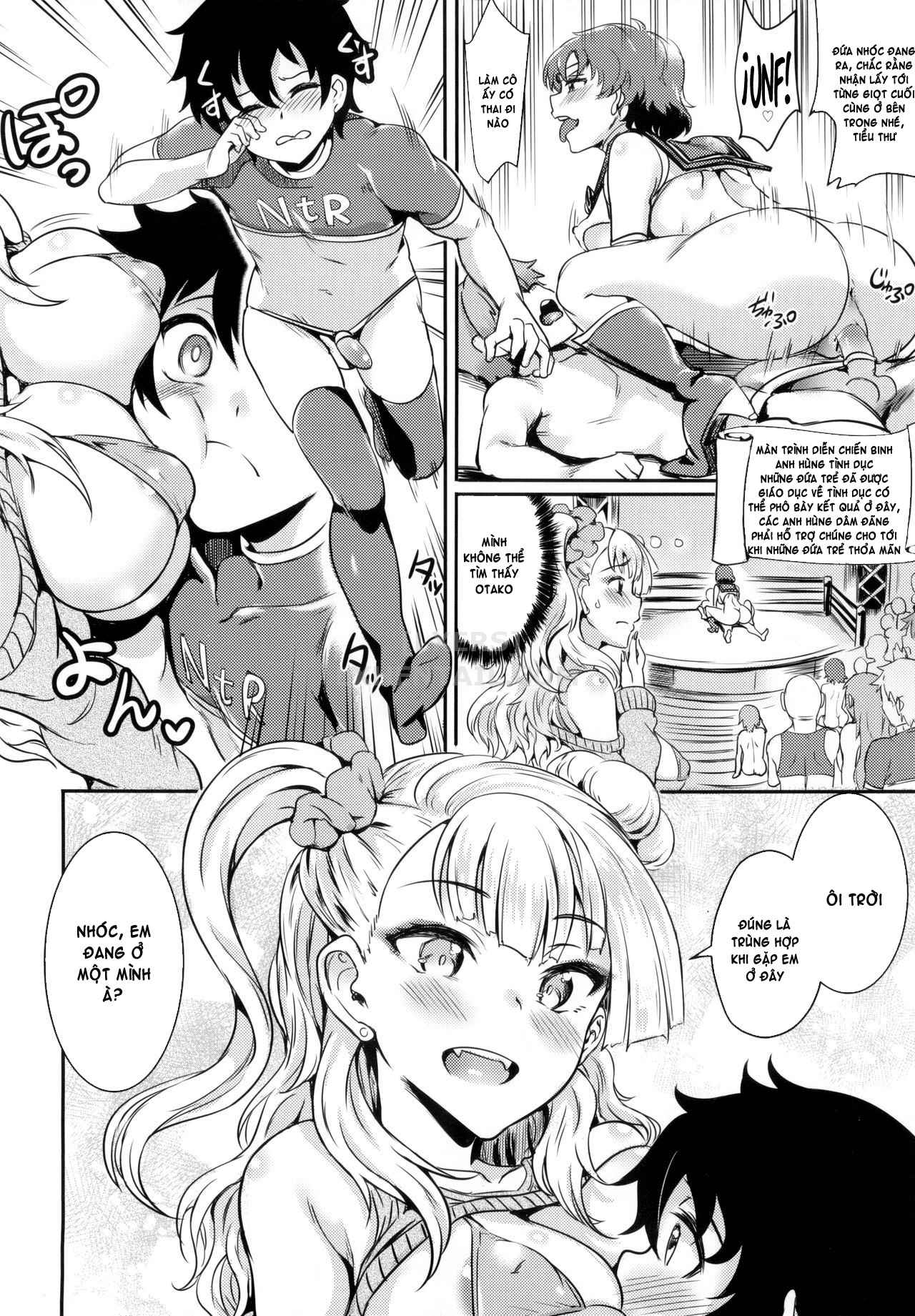 Đọc truyện hentai Oideyo! Galko-Chan! Galko Wa, Mizuryu Kei Land Ni Ikutte Hontou Desu Ka? - Oneshot