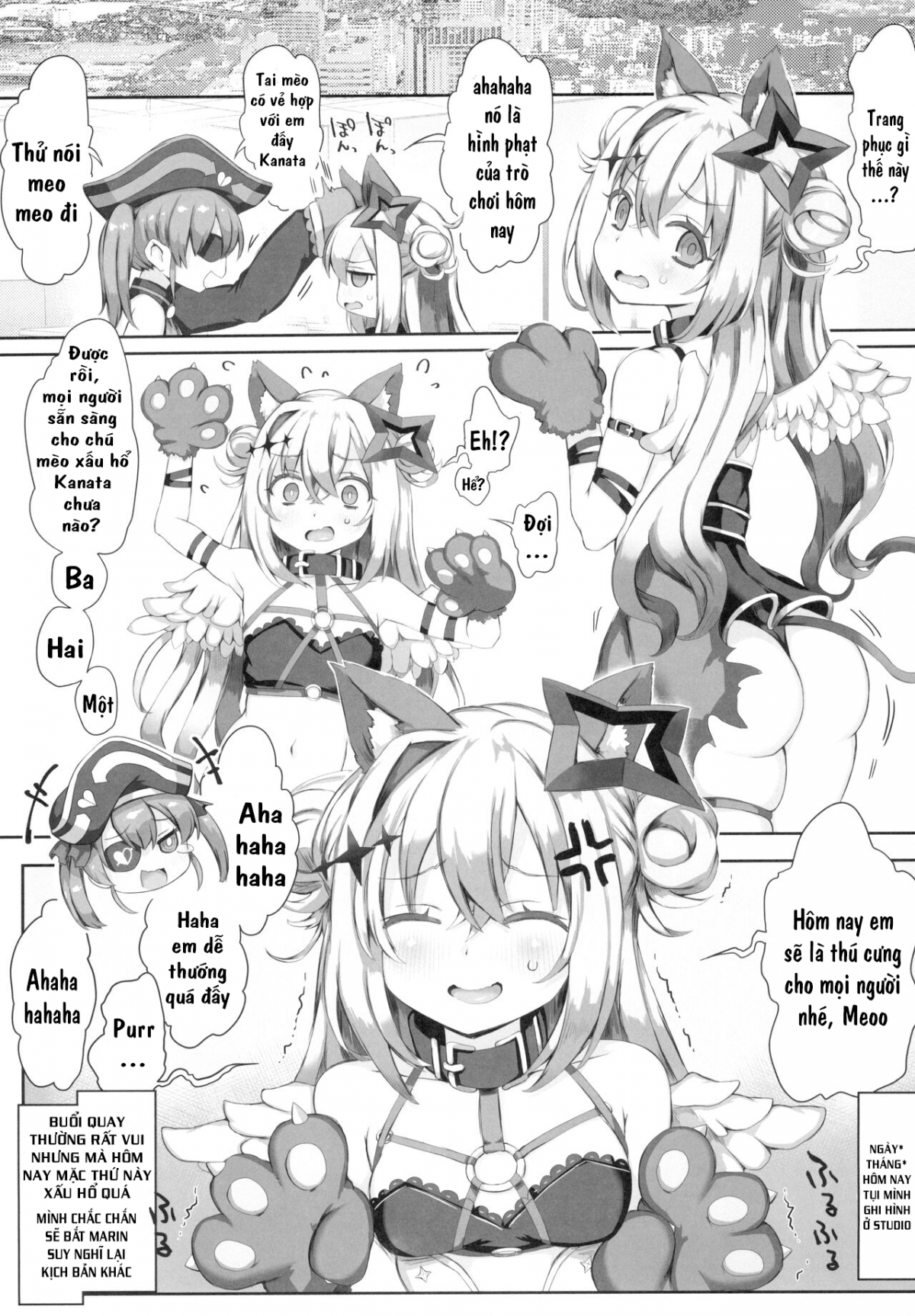 Đọc truyện hentai Fallen Heaven (Hololive) - OneShot