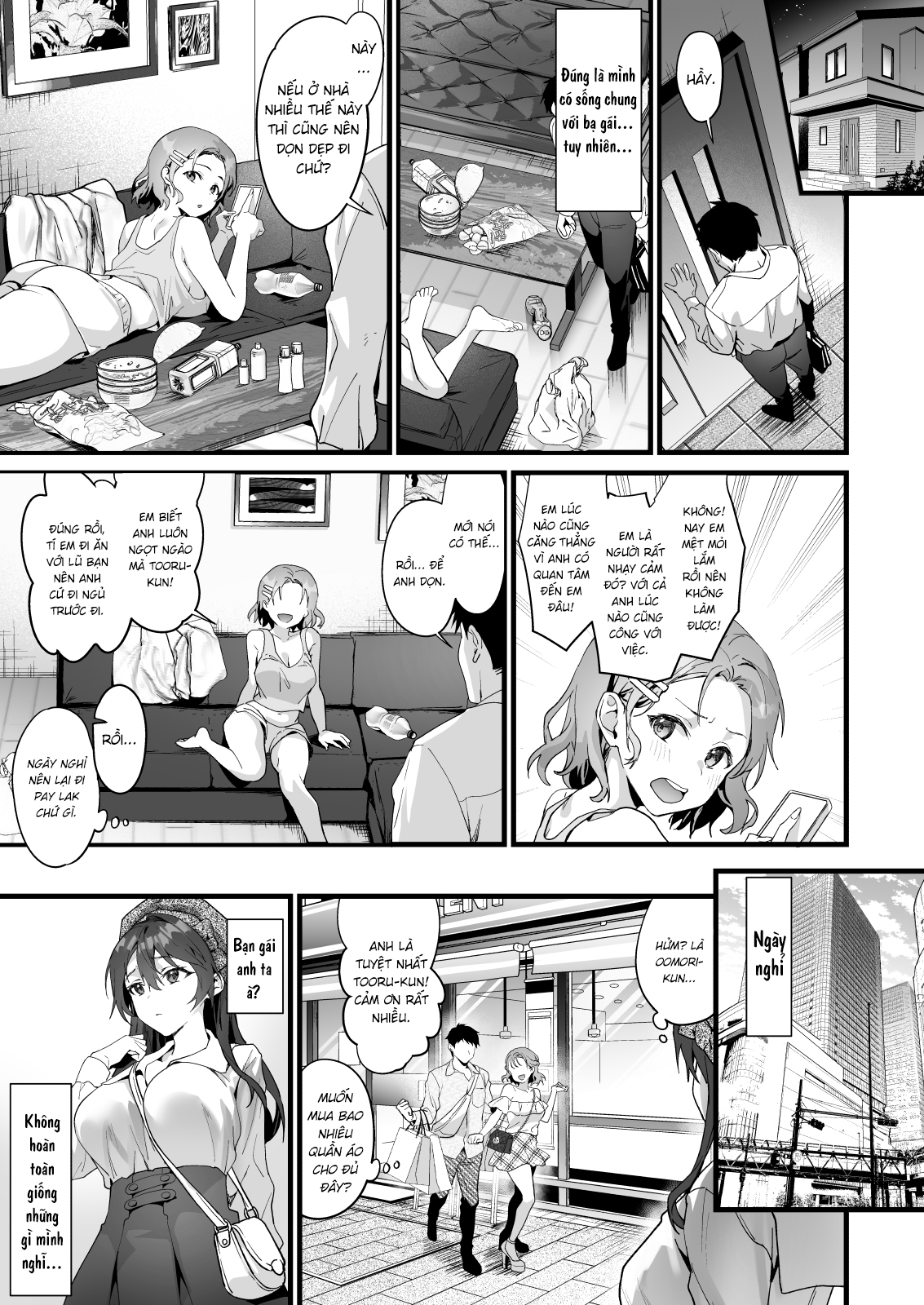 Đọc truyện hentai Bà sếp bỏ học thích anh nhân viên giống cha mình - Oneshot
