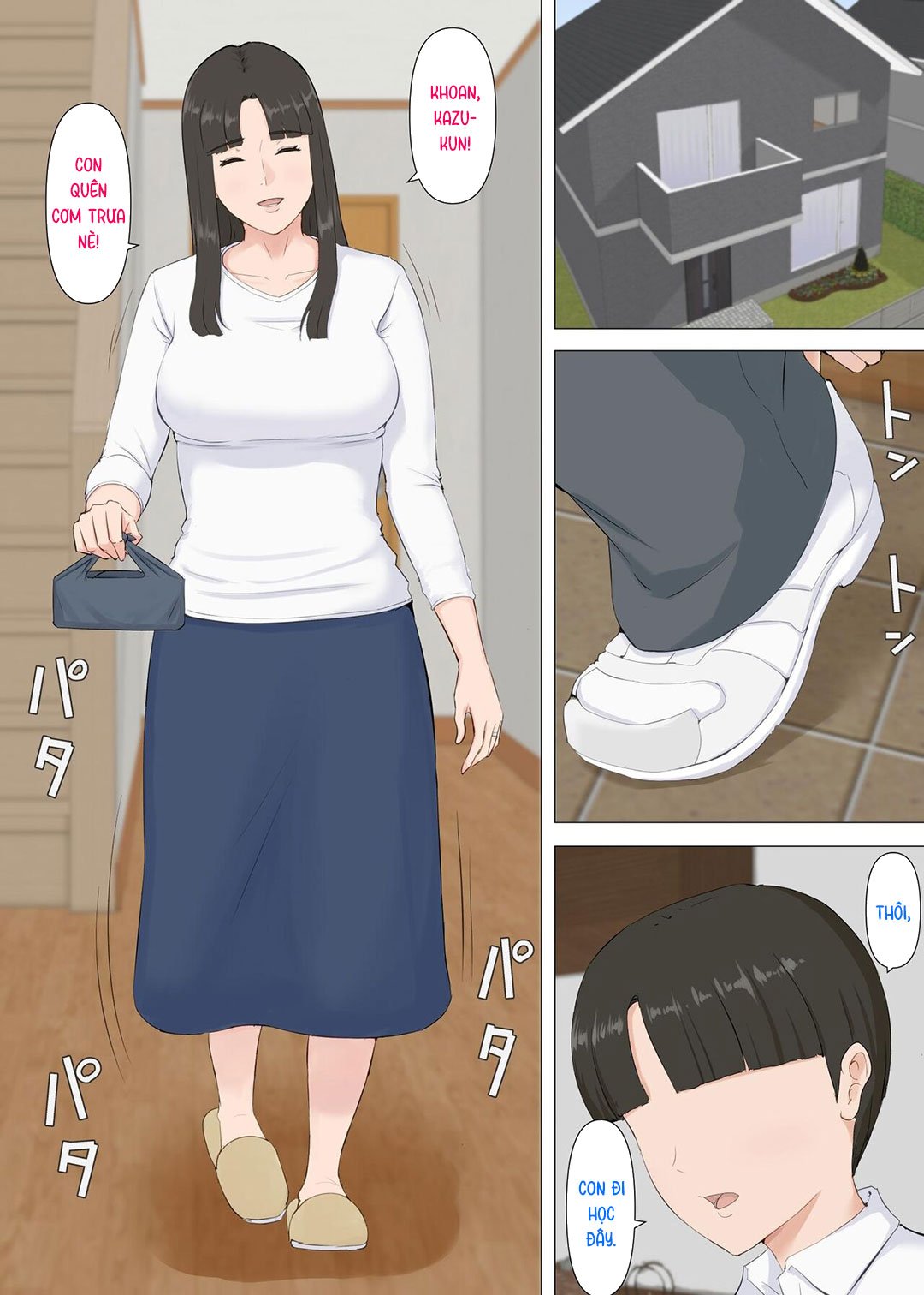 Đọc truyện hentai Kazu-kun và mẹ - Oneshot