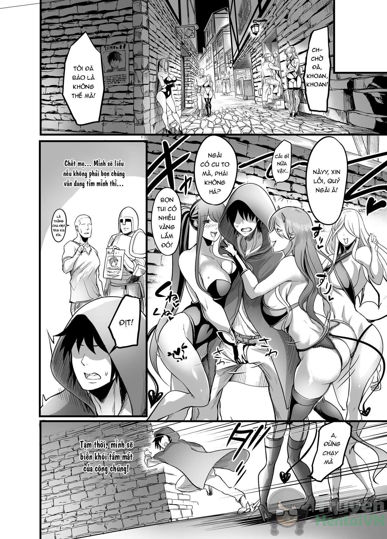 Đọc truyện hentai Chào mừng ngôi làng Succubus! - part 1