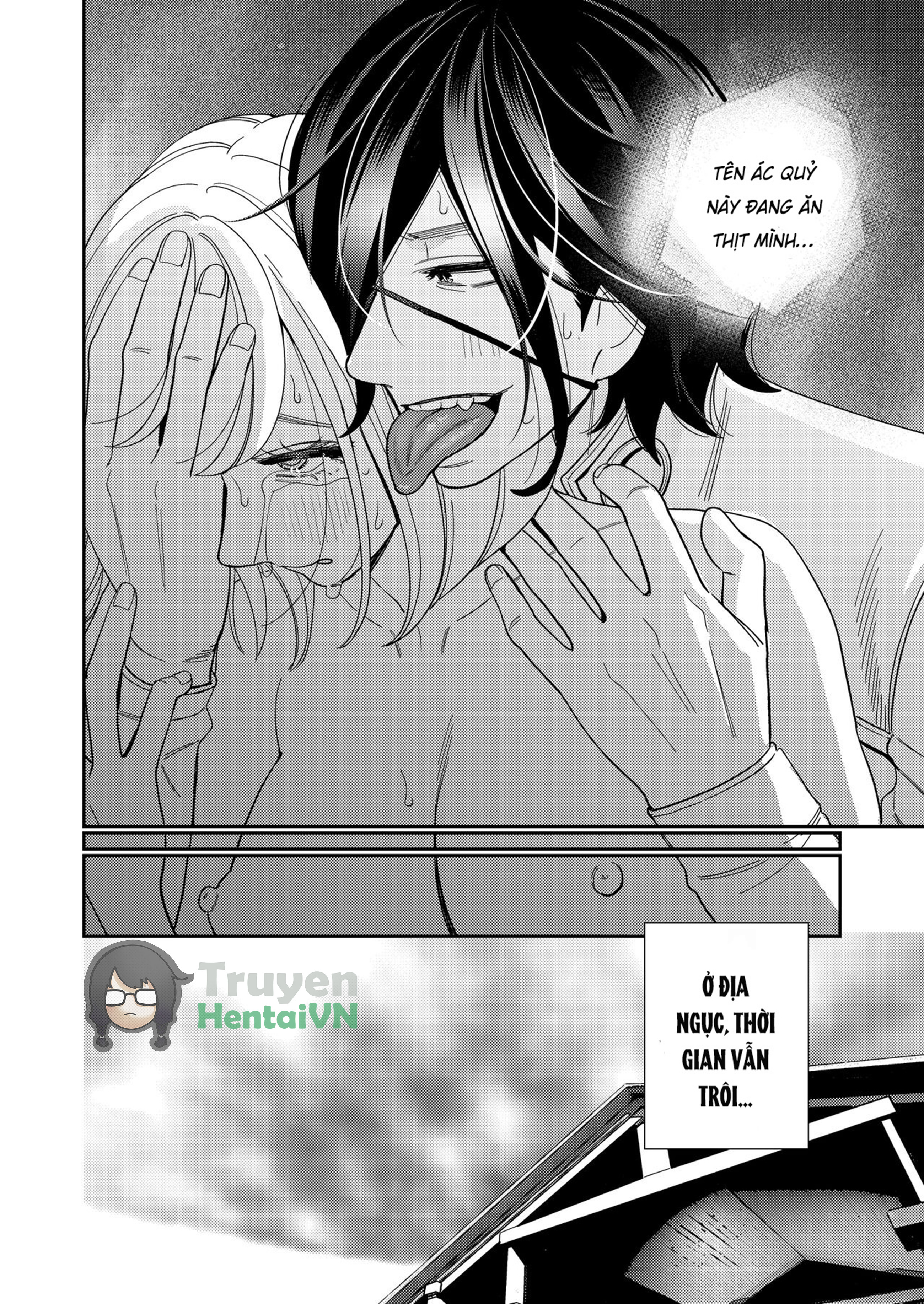 Đọc truyện hentai Seijo wa Tekikoku no Ou ni Otosareru - Oneshot
