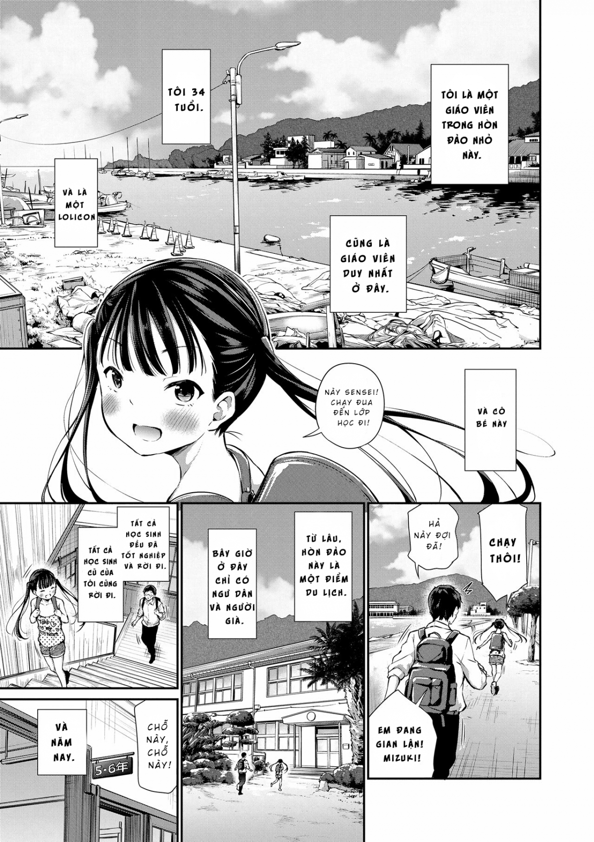 Đọc truyện hentai Ngôi trường một học sinh - Oneshot