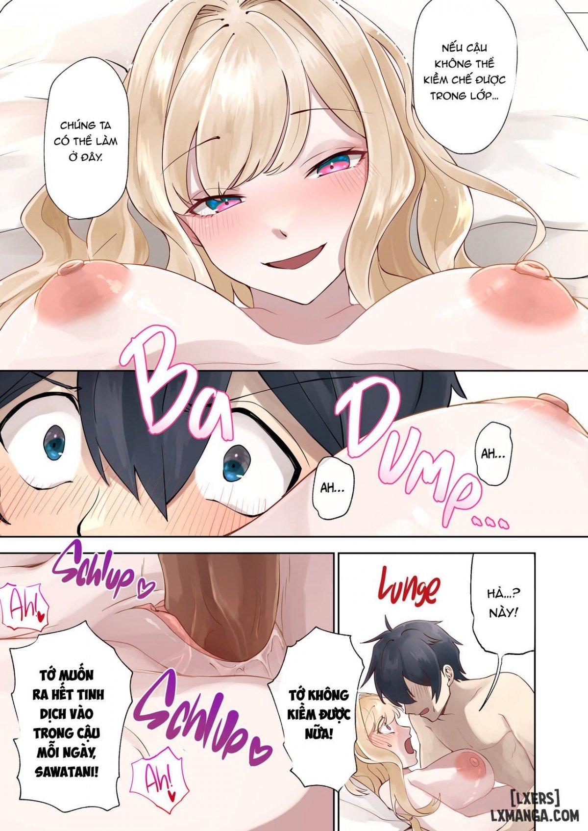 Đọc truyện hentai Limitless Creampies for the Class Gyaru Oneshot