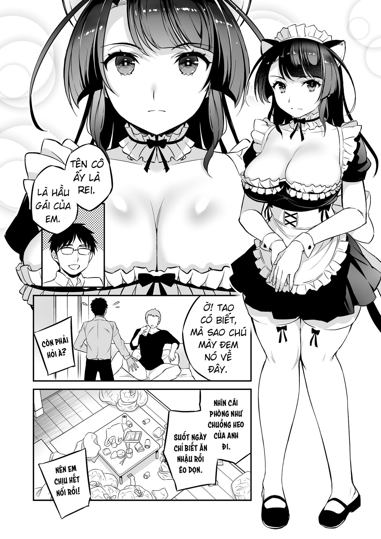 Đọc truyện hentai Cướp con hầu gái của thằng em trai - Oneshot