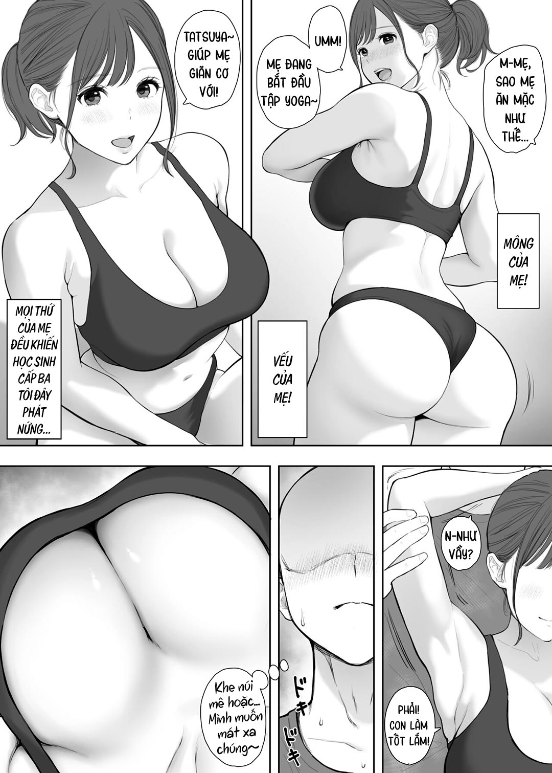 Đọc truyện hentai Bắn vào trong mẹ yêu dấu – Loạn luân mẹ con - Oneshot