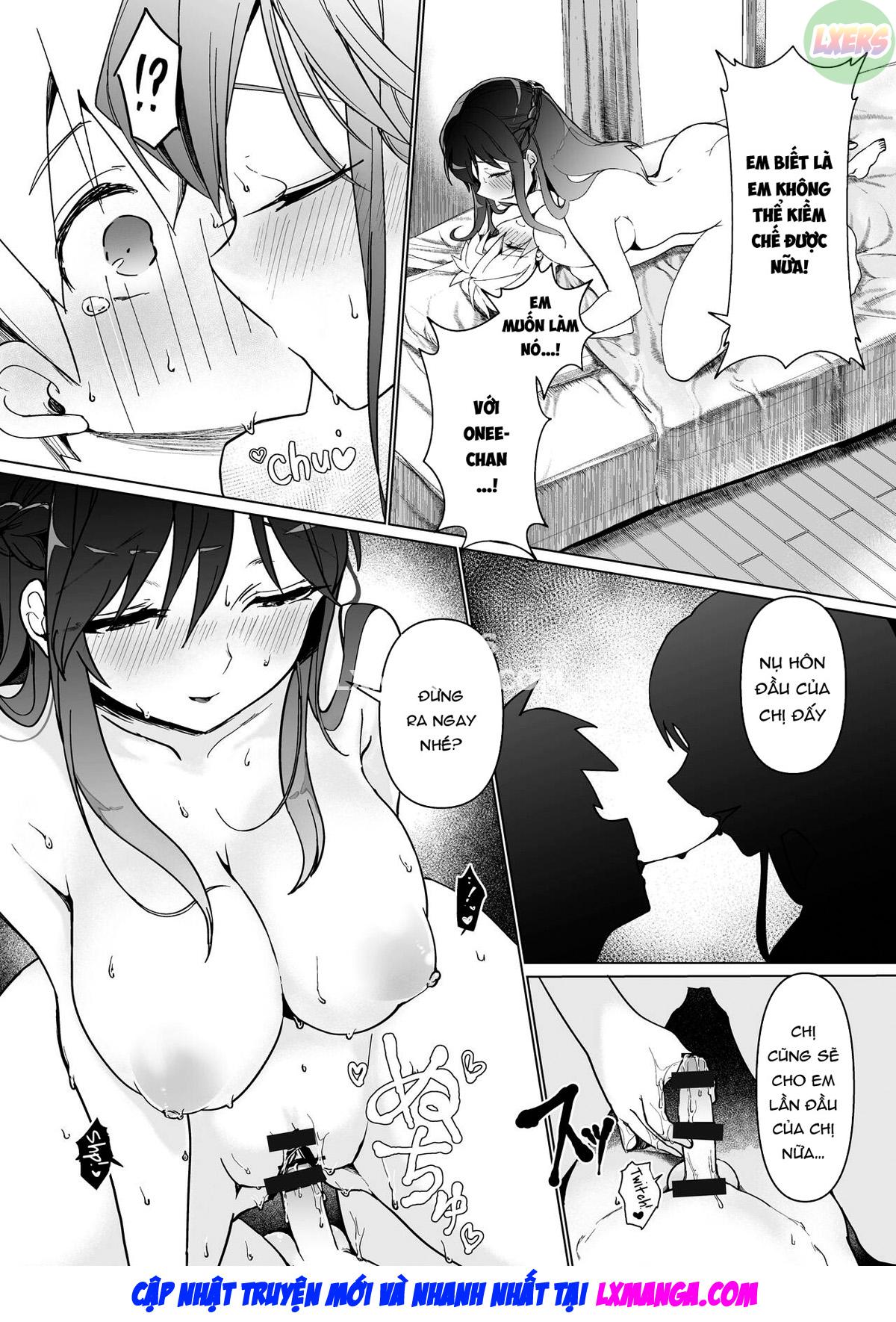 Đọc truyện hentai Máy chủ tinh dịch của chị gái tôi - Oneshot