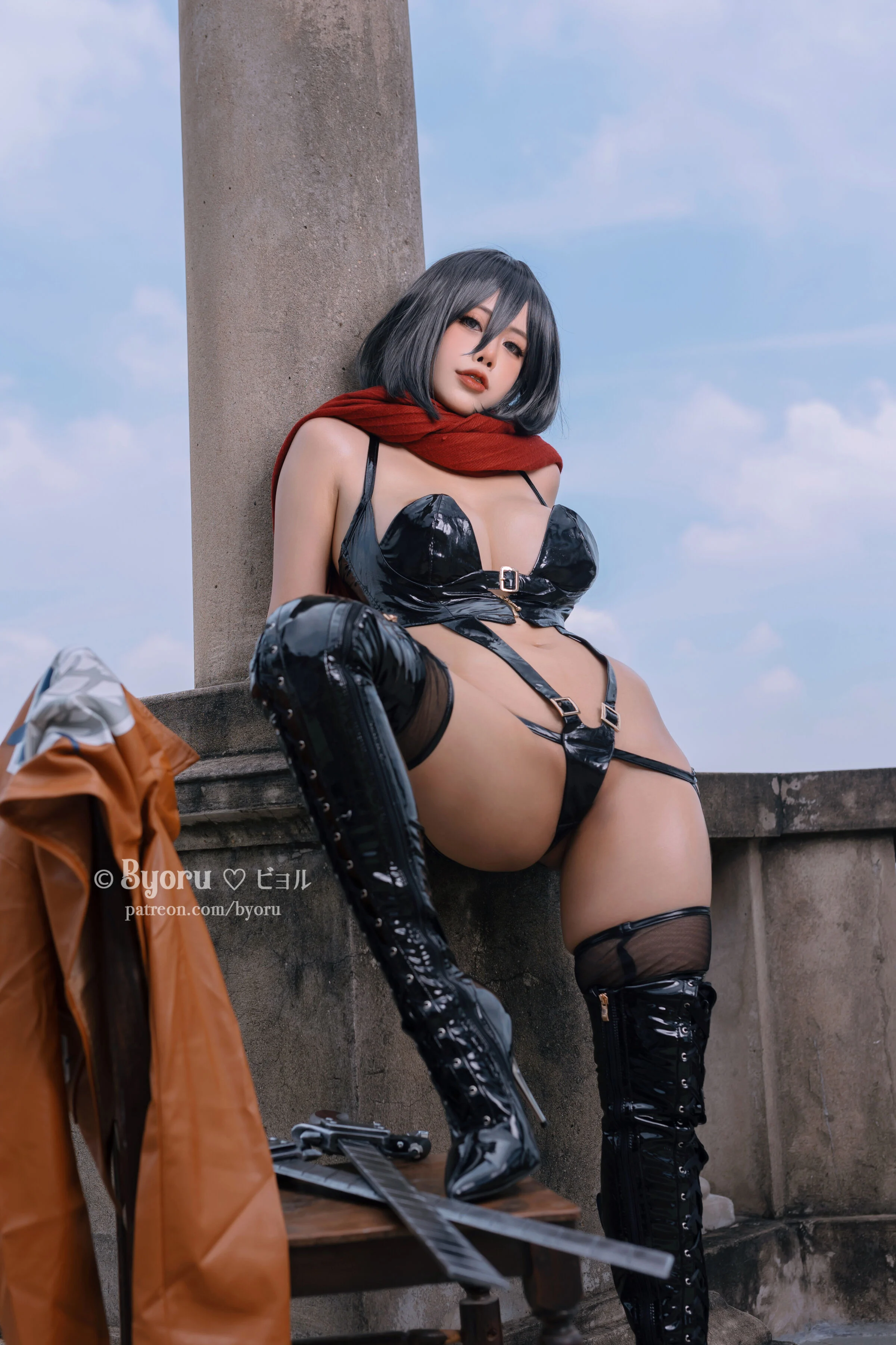 Đọc truyện hentai Tuyển tập Albums siêu phẩm Cosplay - Chap 452 - Byoru - Mikasa