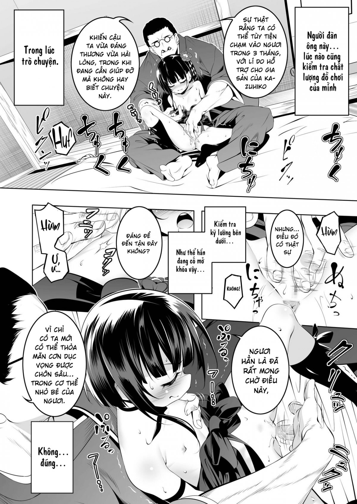 Đọc truyện hentai Koushoku no Chuugi Kunoichi Botan - Oneshot
