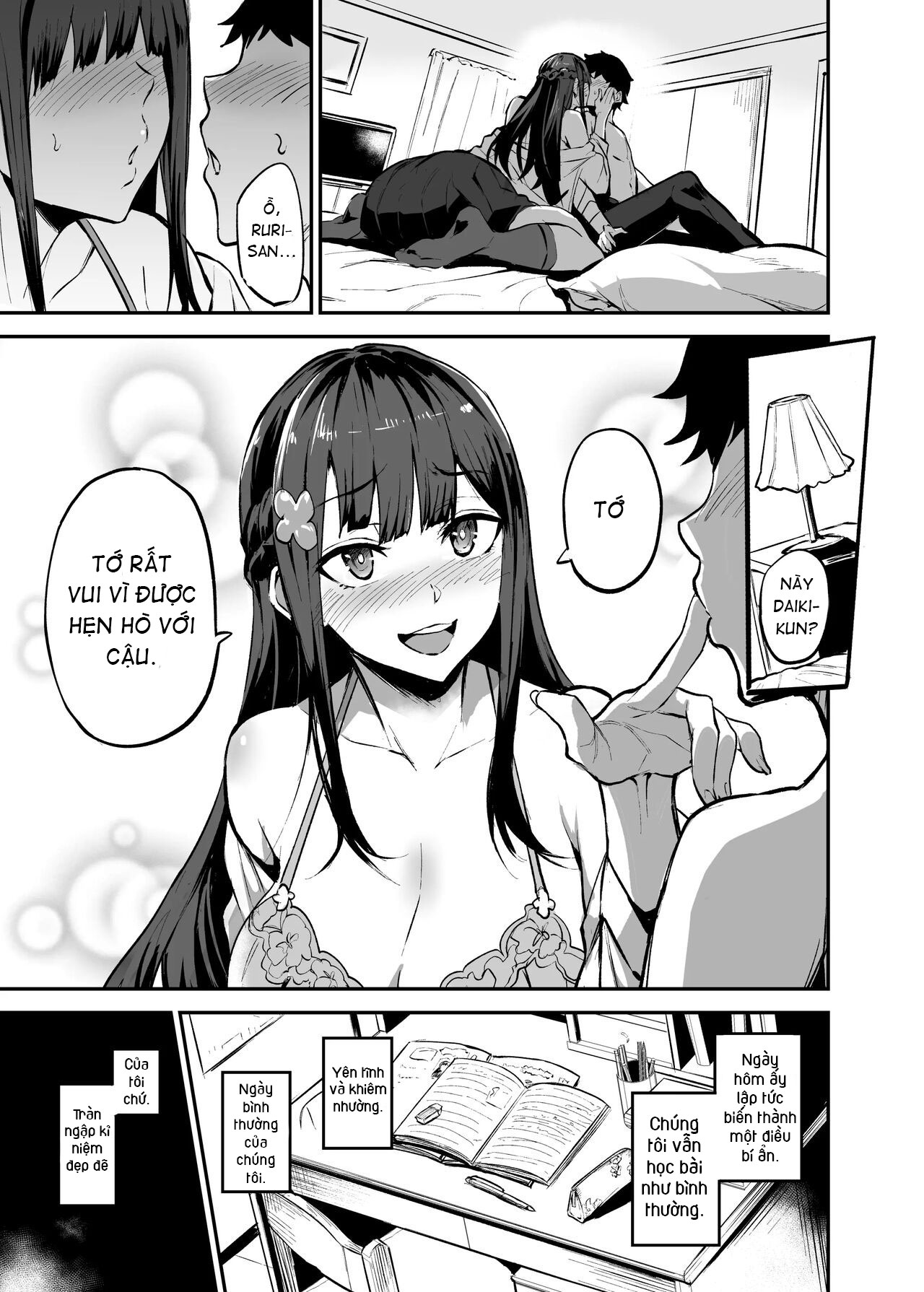 Đọc truyện hentai Kanojo ga Gaikokujin ni Netorareru Manga Ouchi Fuck Hen - chap 1