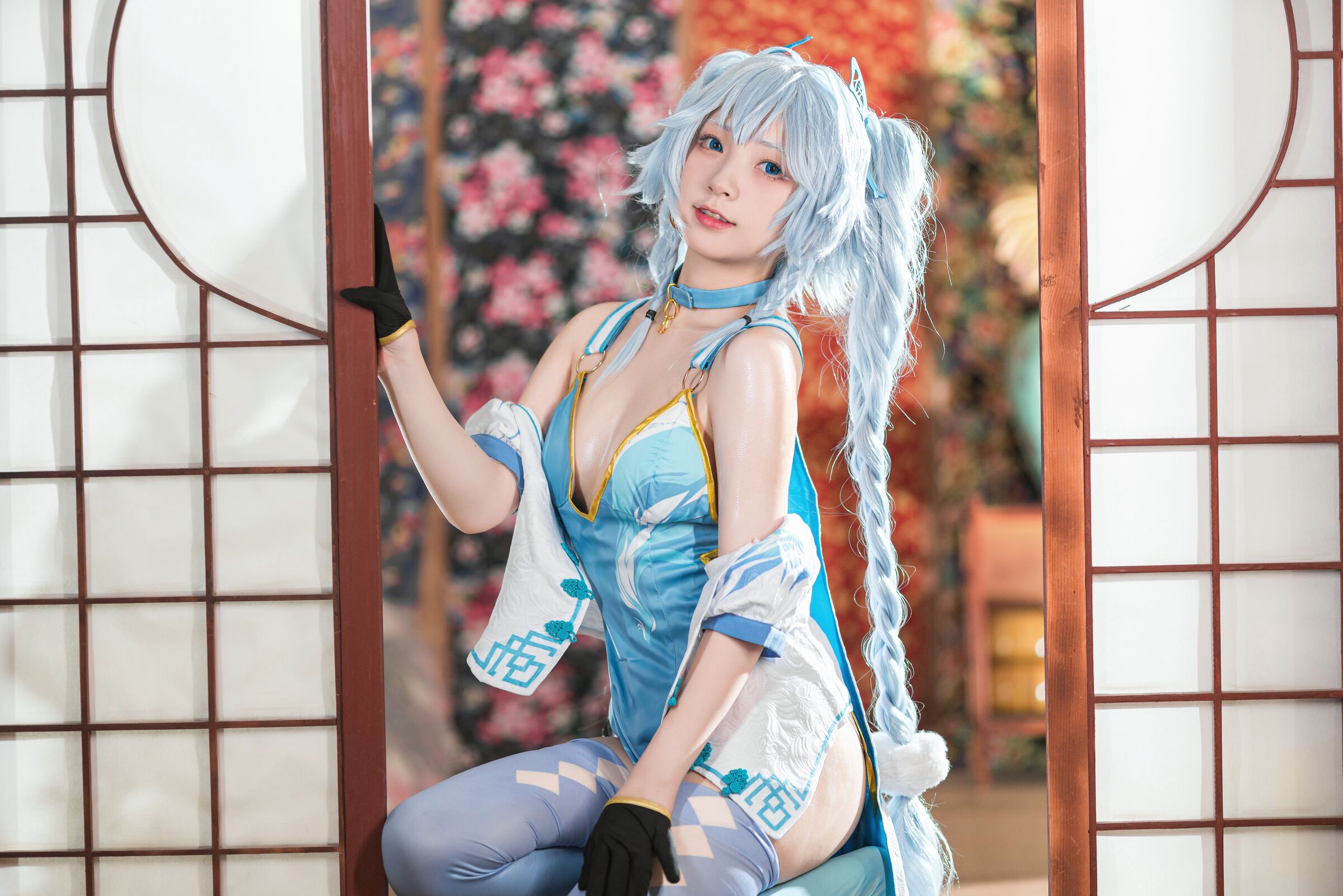 Đọc truyện hentai Tuyển tập Albums siêu phẩm Cosplay - Chap 466 - Flower Bell PA15 - Delphinium Charm