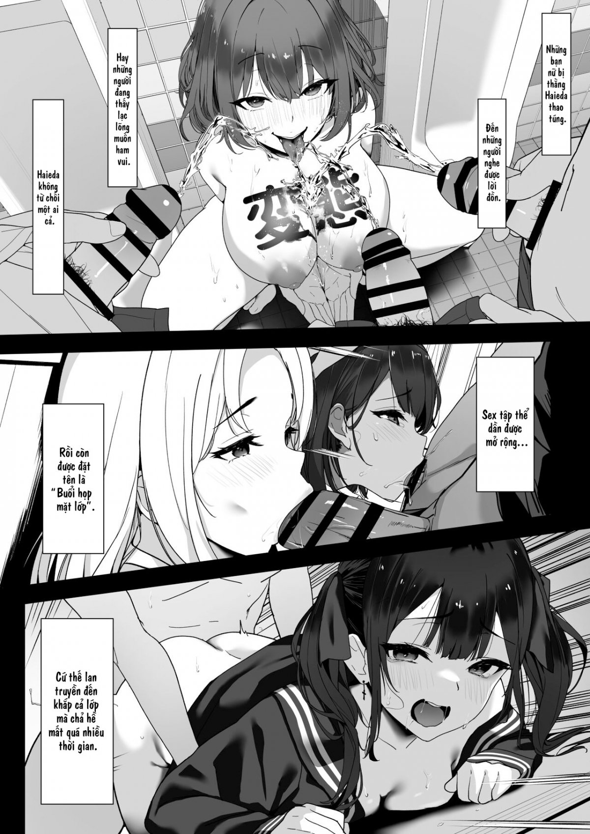 Đọc truyện hentai Lớp học làm tình tập thể - Oneshot