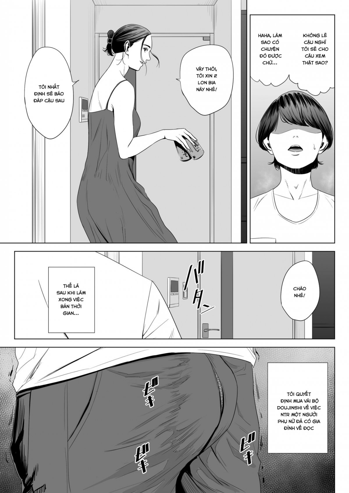 Đọc truyện hentai Hitodzuma Mansion - Chap 1