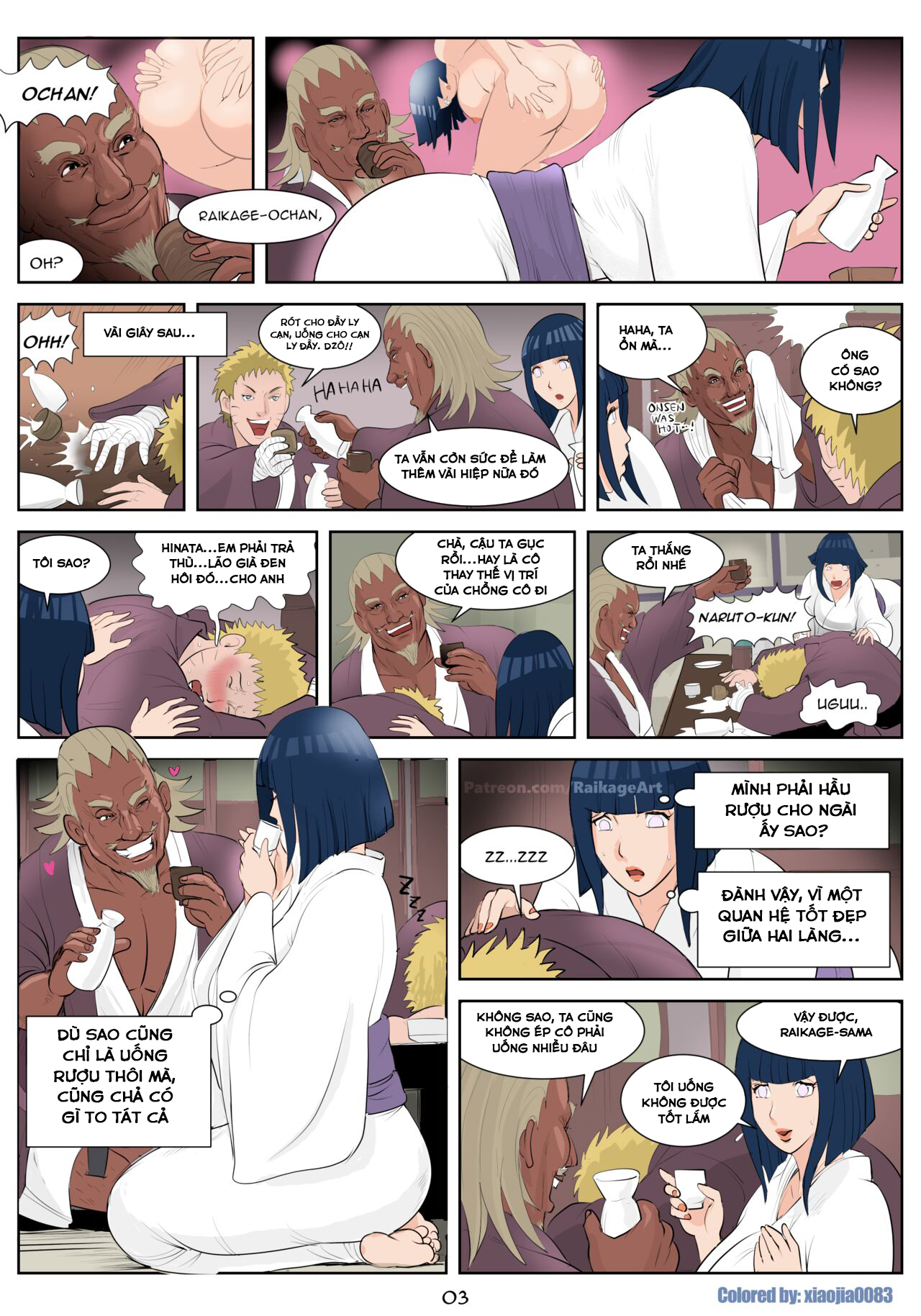 Đọc truyện hentai Affair Hidden in the Leaves (Naruto) - Chap 1 (màu)