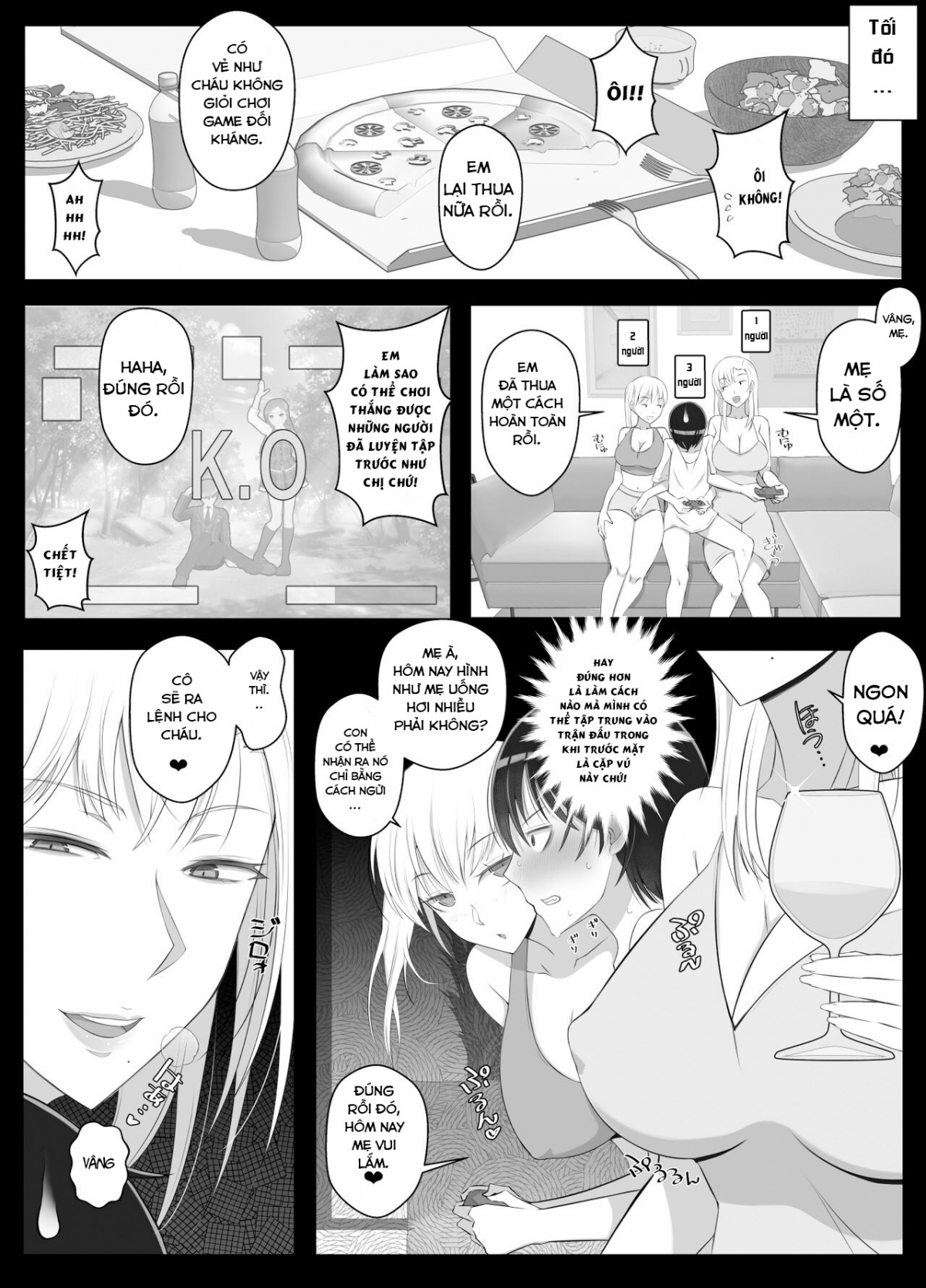 Đọc truyện hentai Gọi cô là mẹ, cô sẽ cưng chiều cháu thật nhiều 2 chap 1