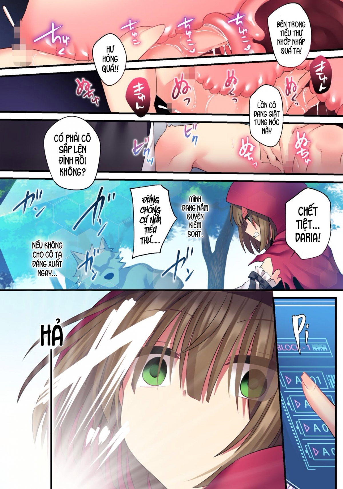 Đọc truyện hentai Cô bé quàng khăn đỏ - Oneshot
