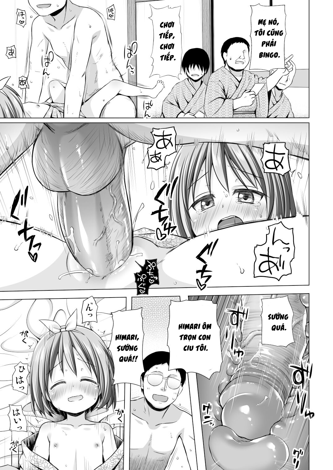 Đọc truyện hentai Chiisana Tenshi no Oshigoto wa III - Oneshot