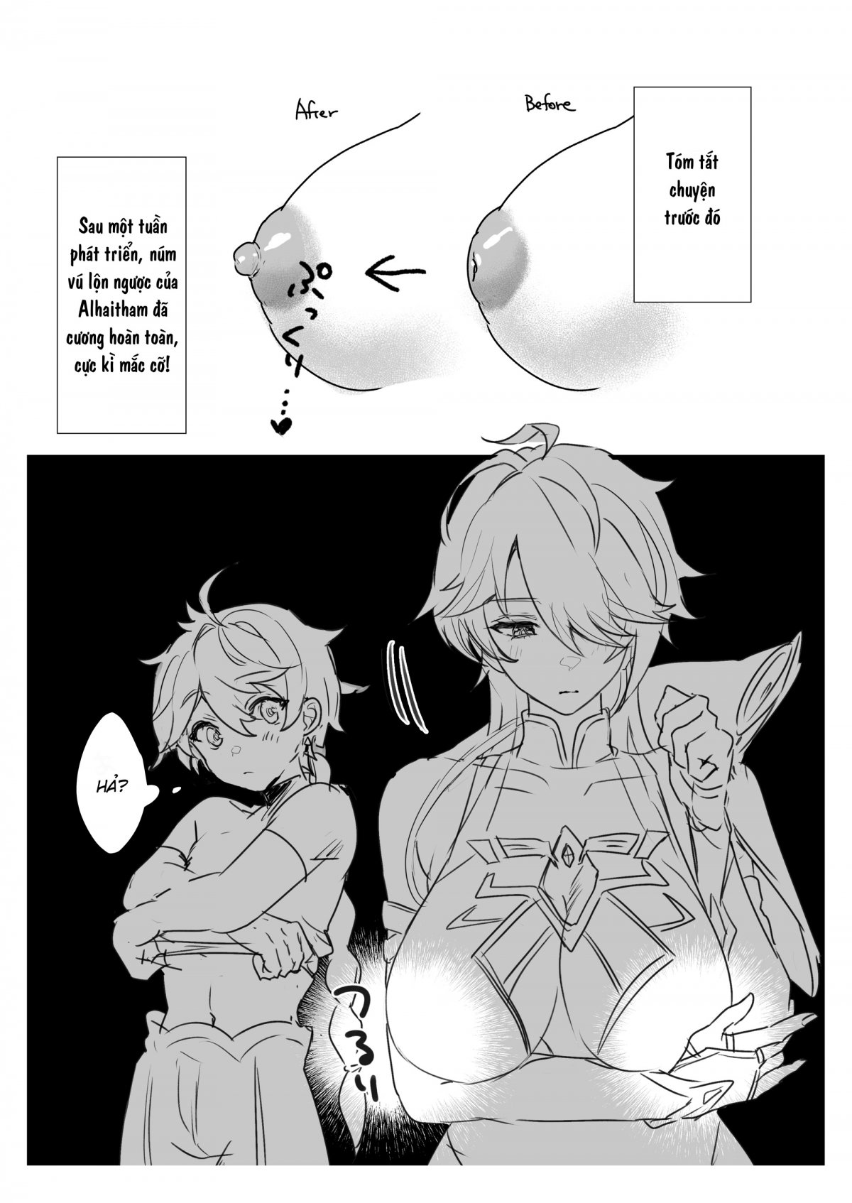 Đọc truyện hentai Làm tình với quan thư ký có bộ ngực siêu bự - Oneshot
