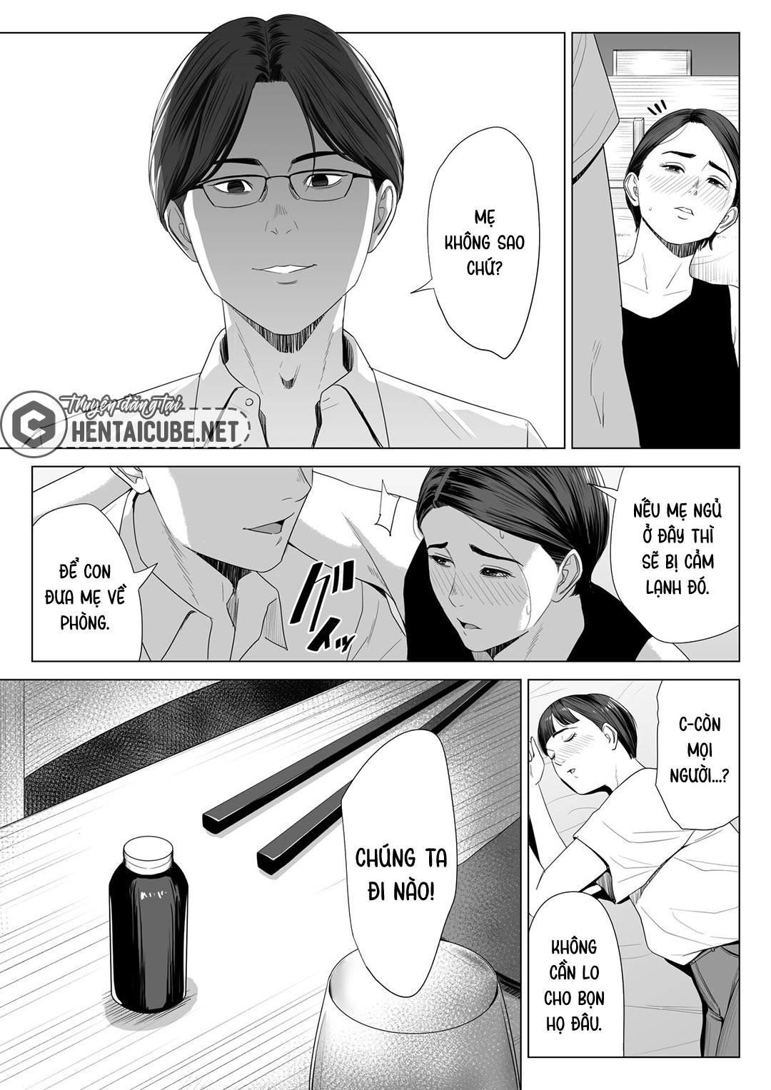 Đọc truyện hentai Mượn nhờ mẹ vợ - Oneshot
