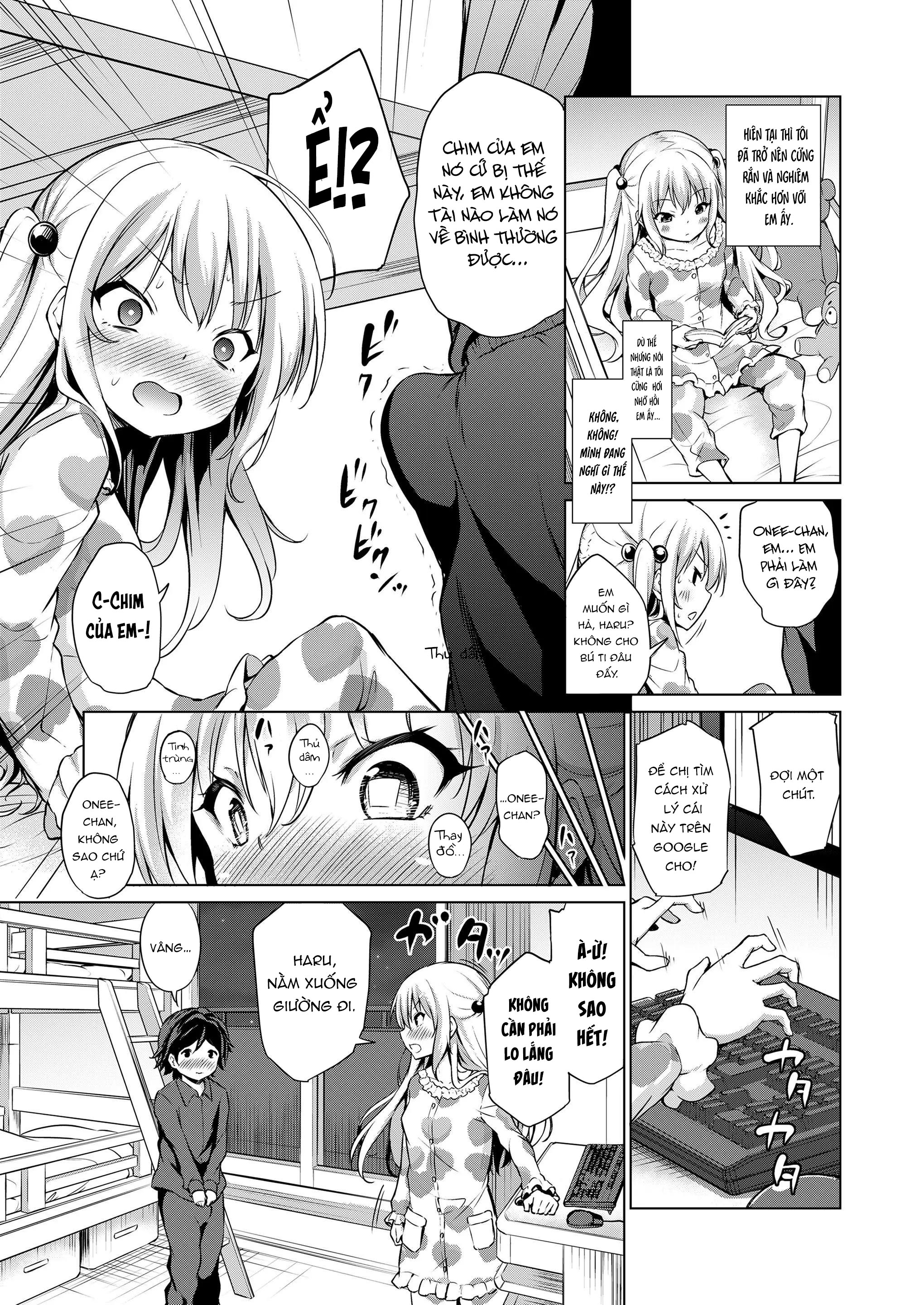 Đọc truyện hentai Đứa em trai hư hỏng của tôi - Oneshot nứng