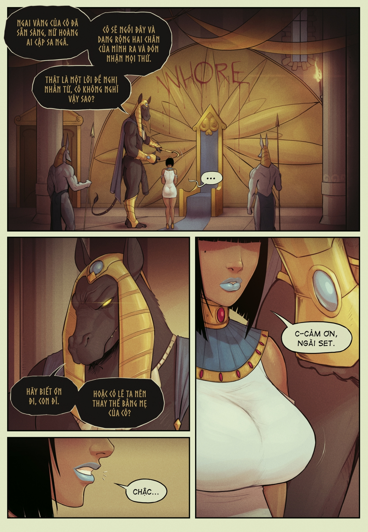 Đọc truyện hentai In the Shadow of Anubis 3 - Chap 1