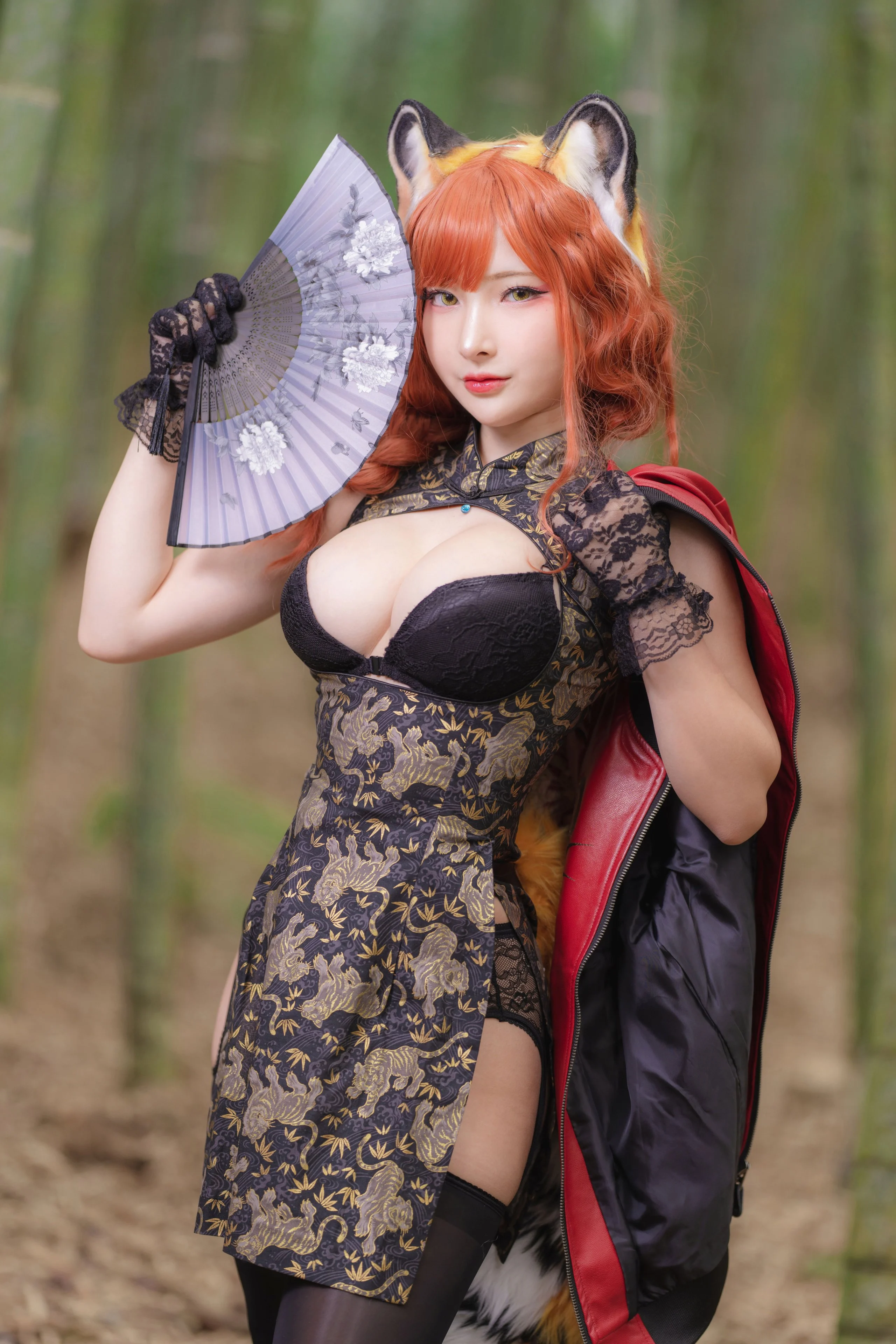 Đọc truyện hentai Tuyển tập Albums siêu phẩm Cosplay - Chap 641 - [Fantasy Factory] Tiger CheongSam
