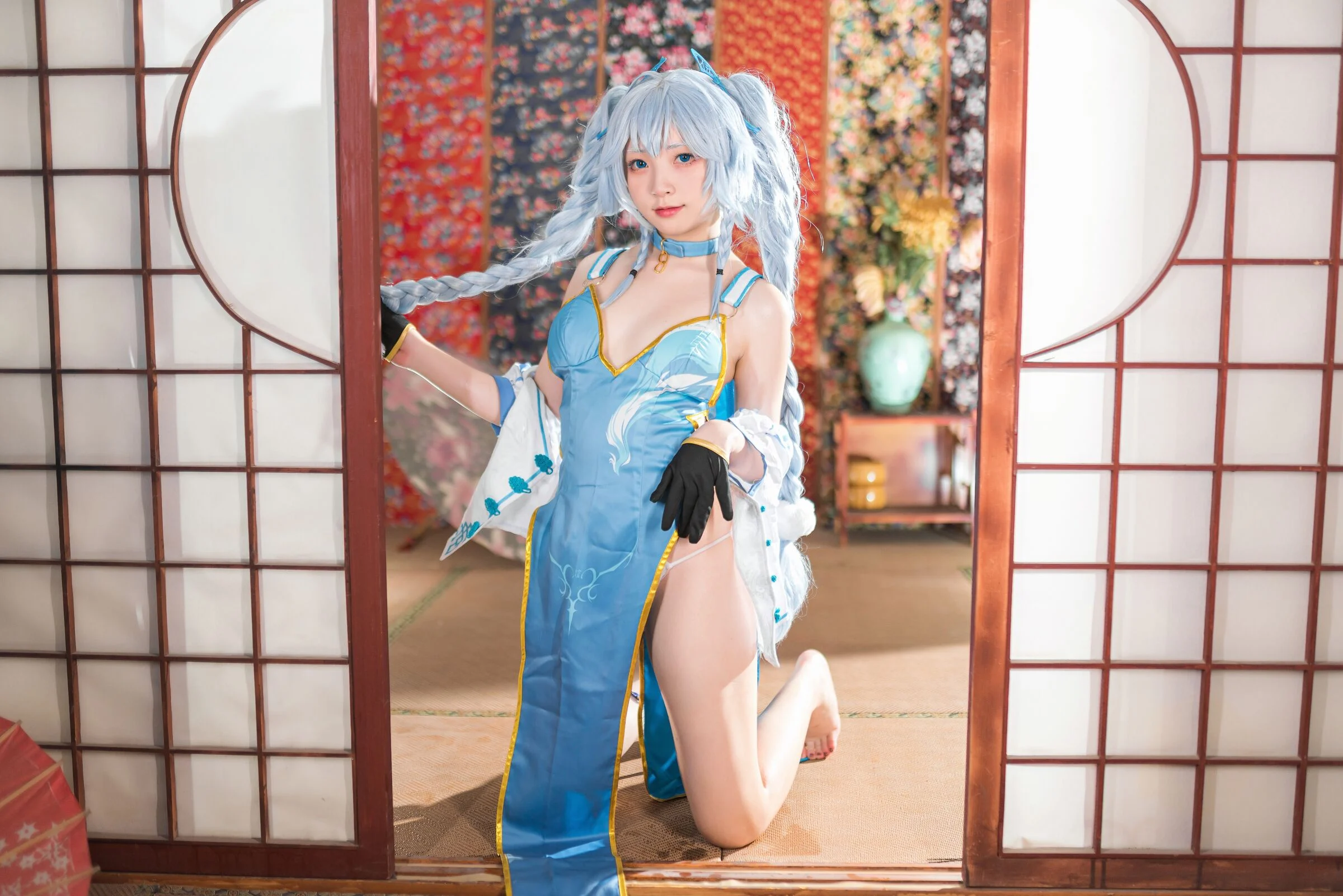 Đọc truyện hentai Tuyển tập Albums siêu phẩm Cosplay - Chap 466 - Flower Bell PA15 - Delphinium Charm