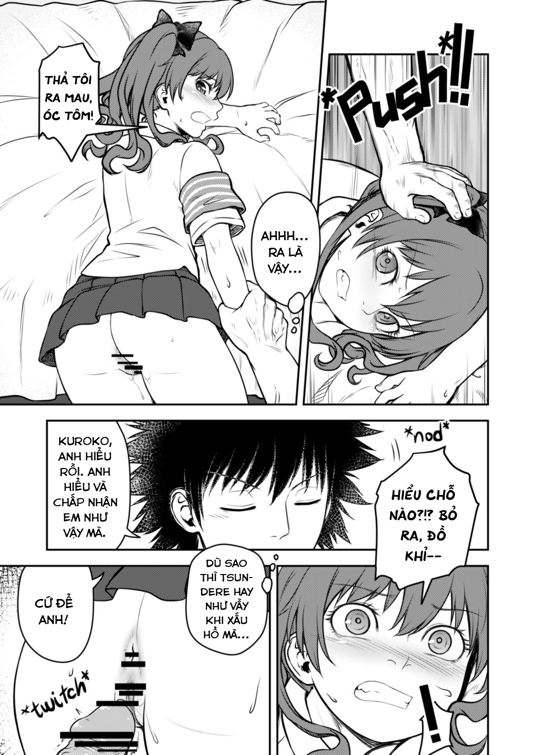Đọc truyện hentai Black Thoughts (Toaru Kagaku no Railgun) - Oneshot